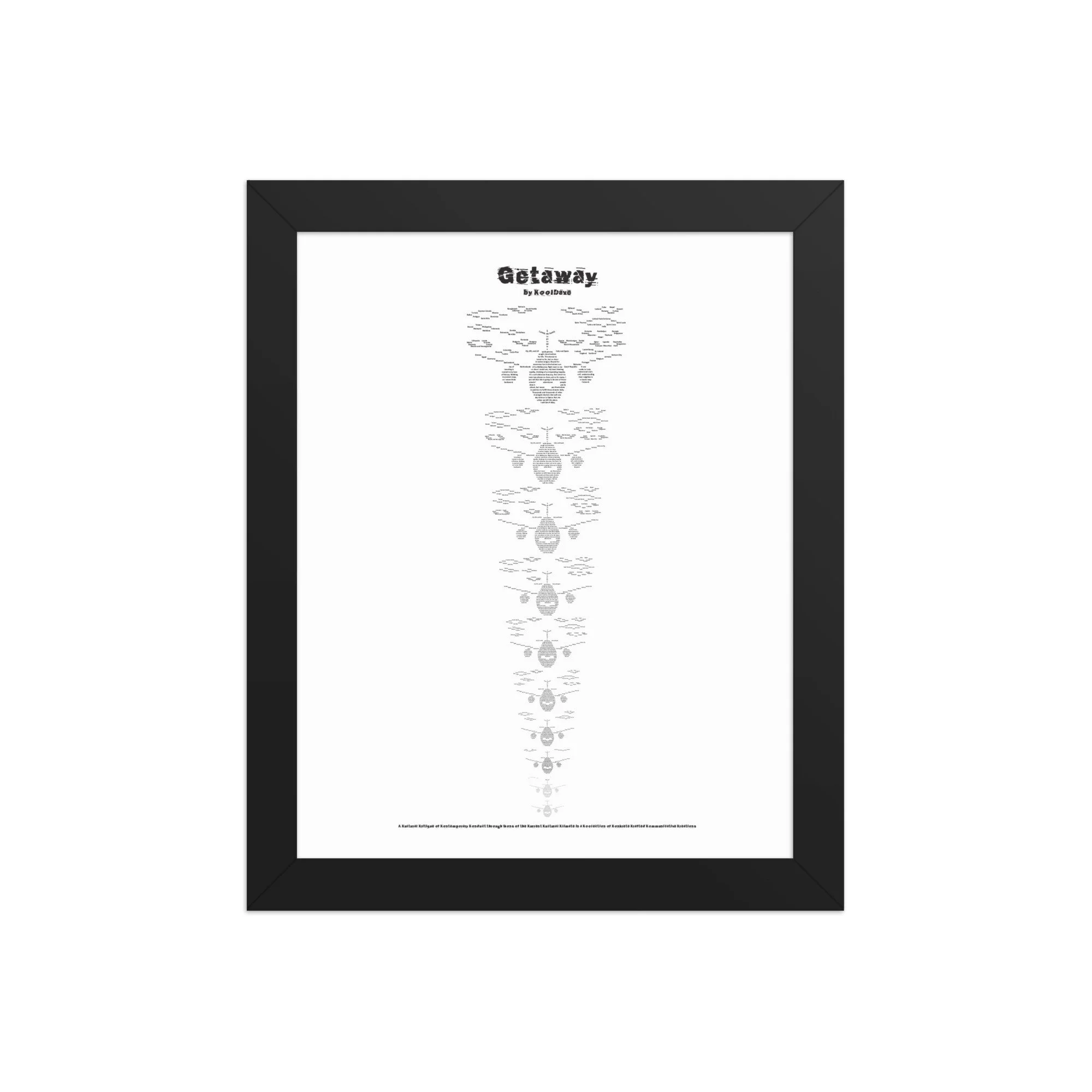 Getaways - Framed - Konkrete Rhymes