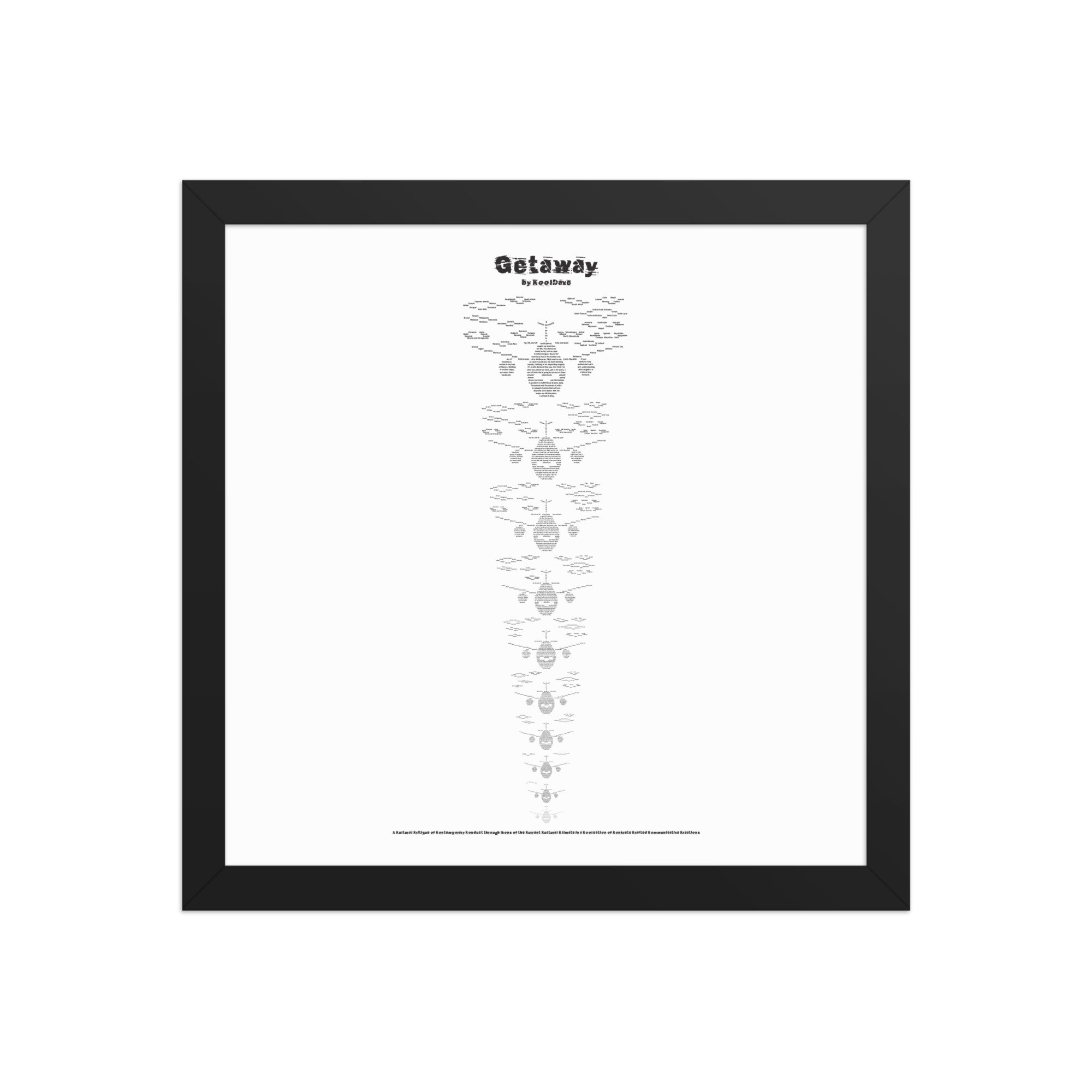 Getaways - Framed - Konkrete Rhymes