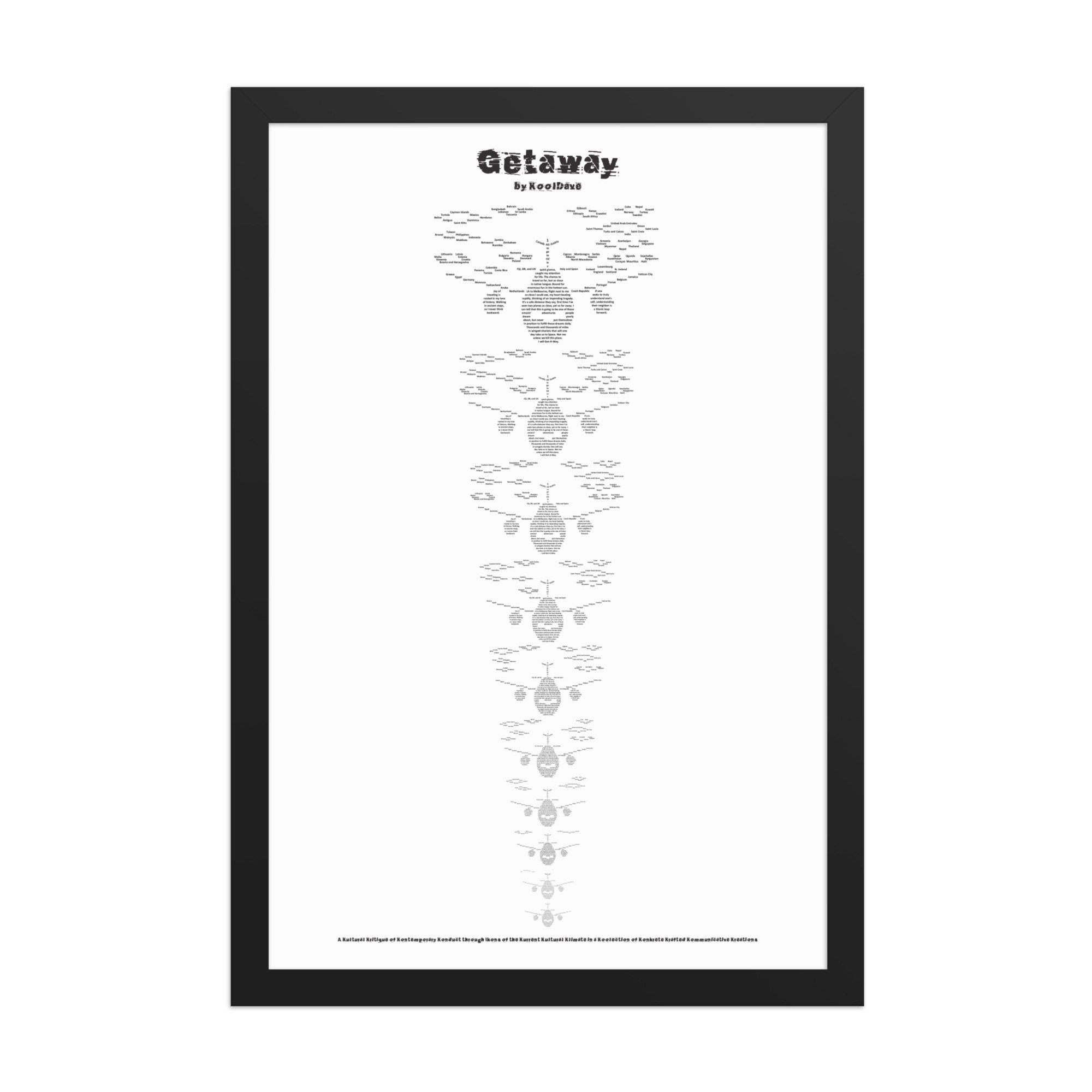 Getaways - Framed - Konkrete Rhymes