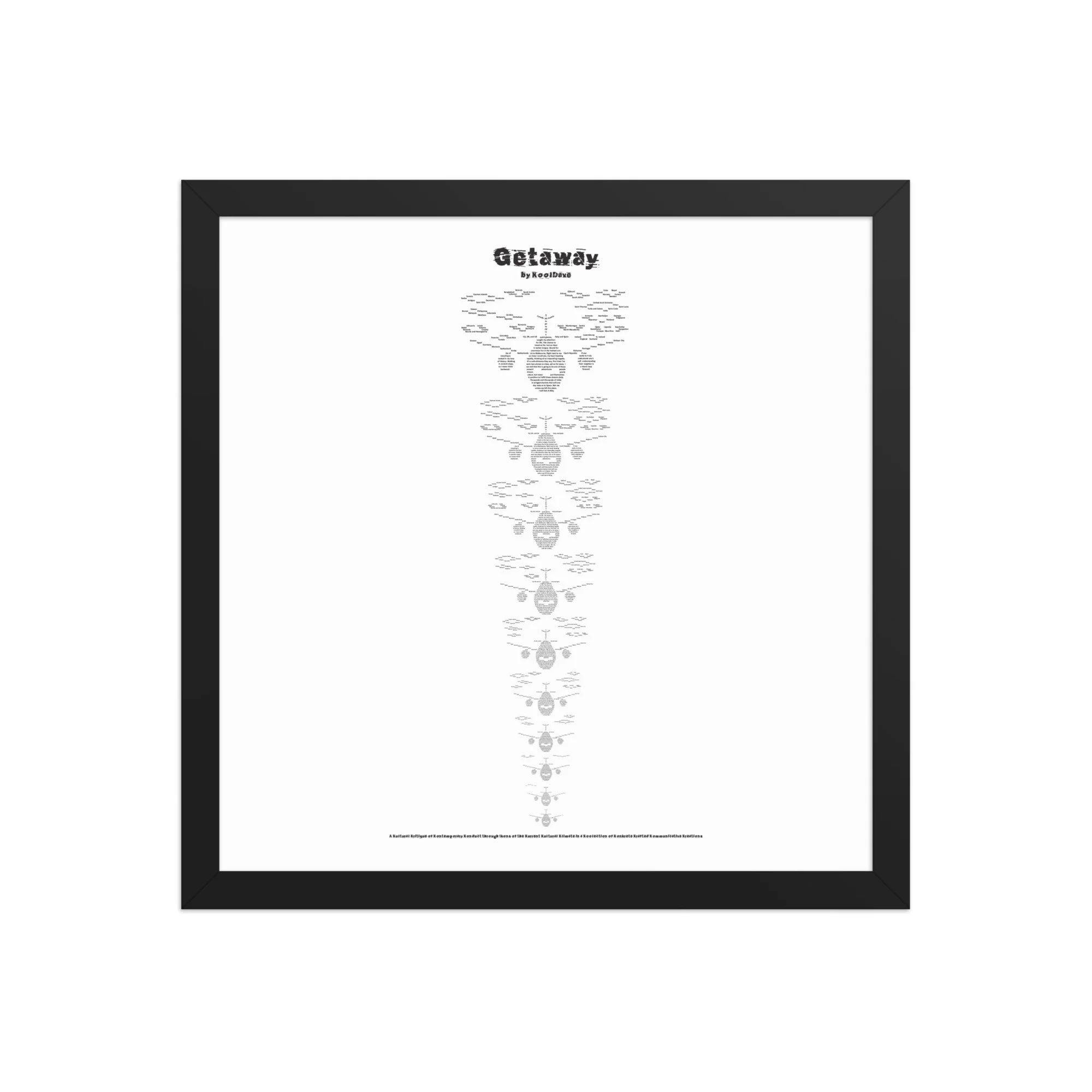 Getaways - Framed - Konkrete Rhymes