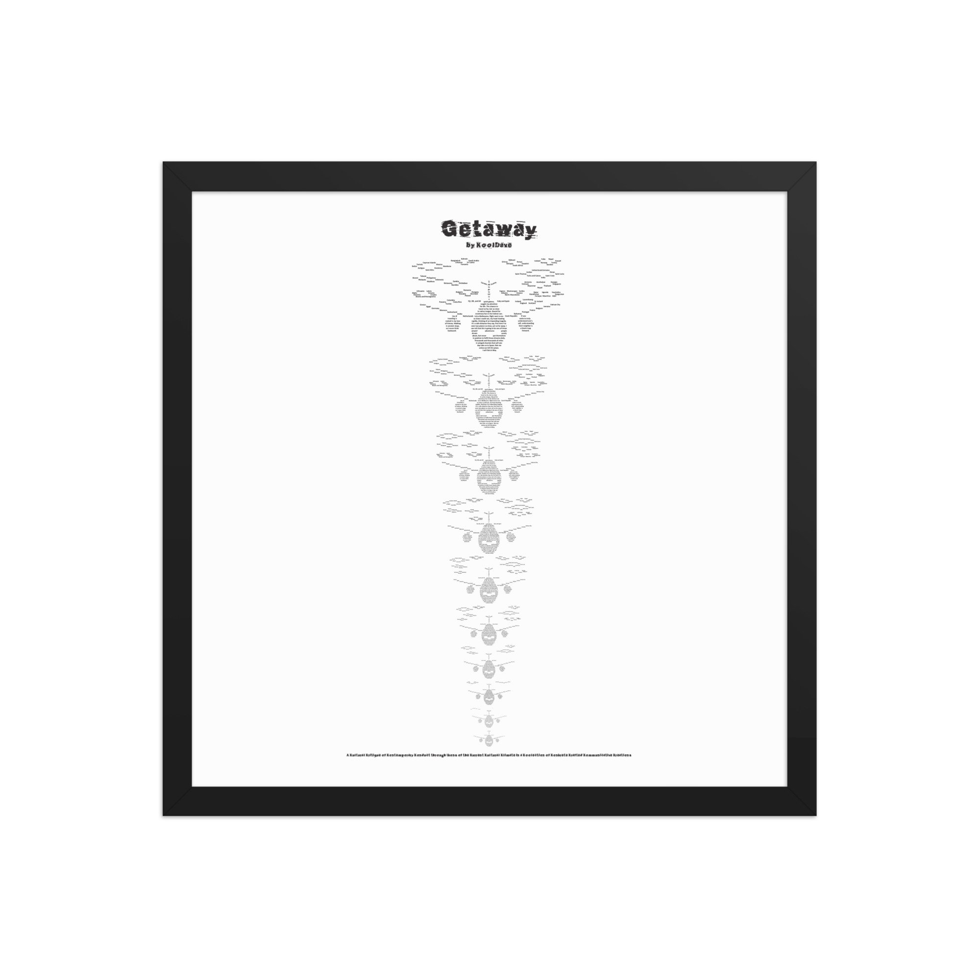 Getaways - Framed - Konkrete Rhymes