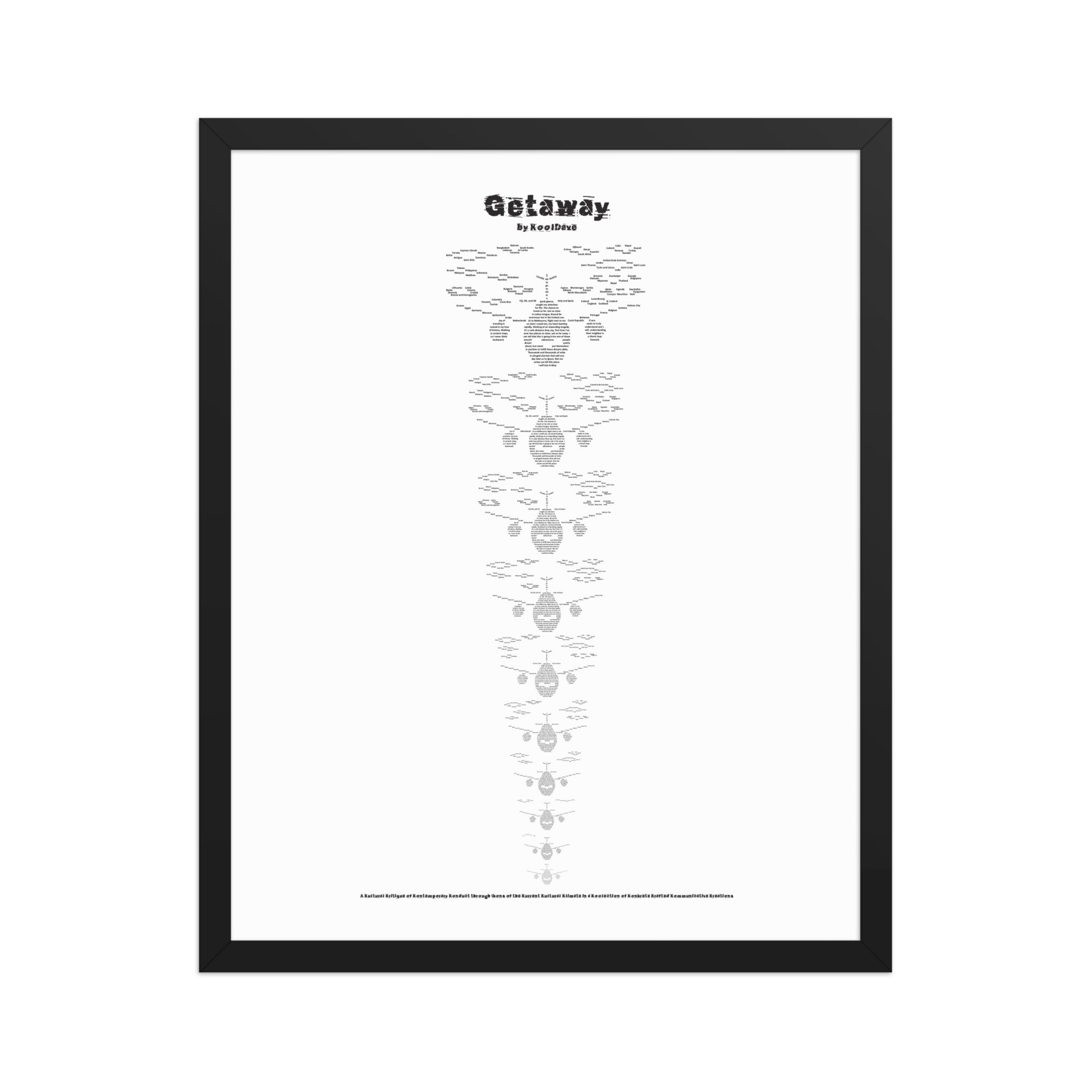Getaways - Framed - Konkrete Rhymes