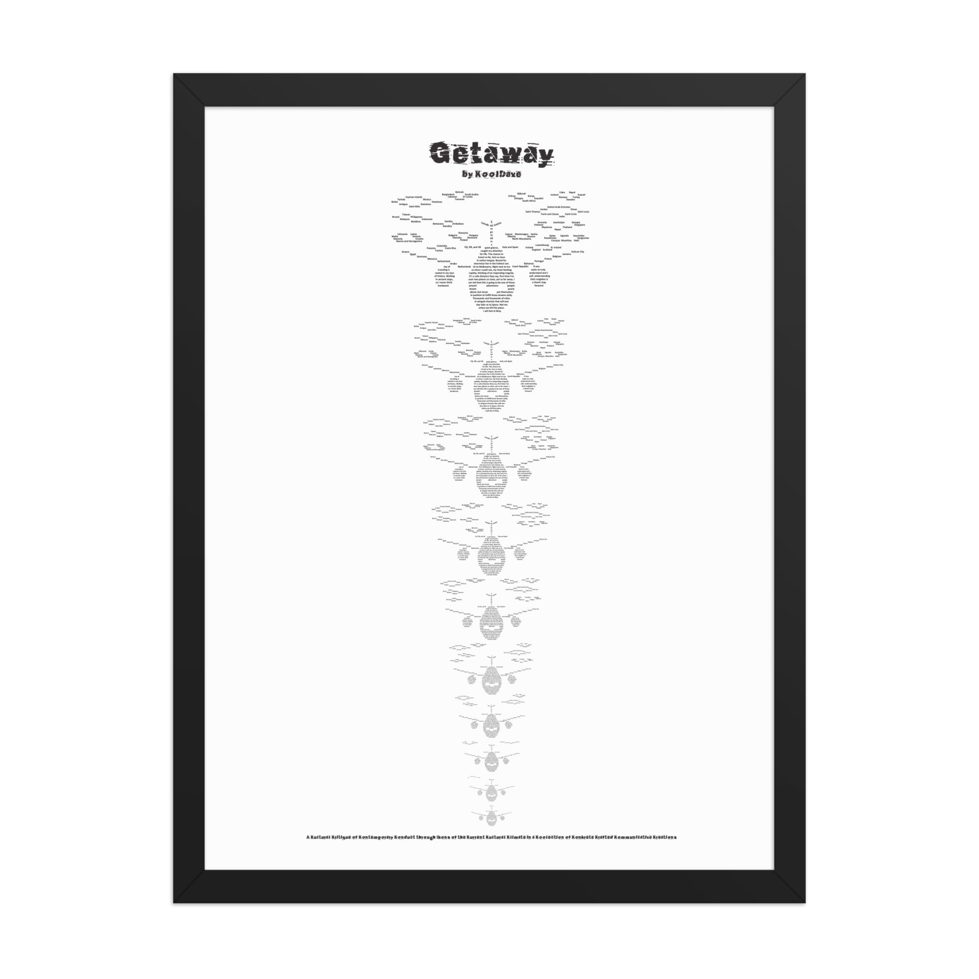 Getaways - Framed - Konkrete Rhymes