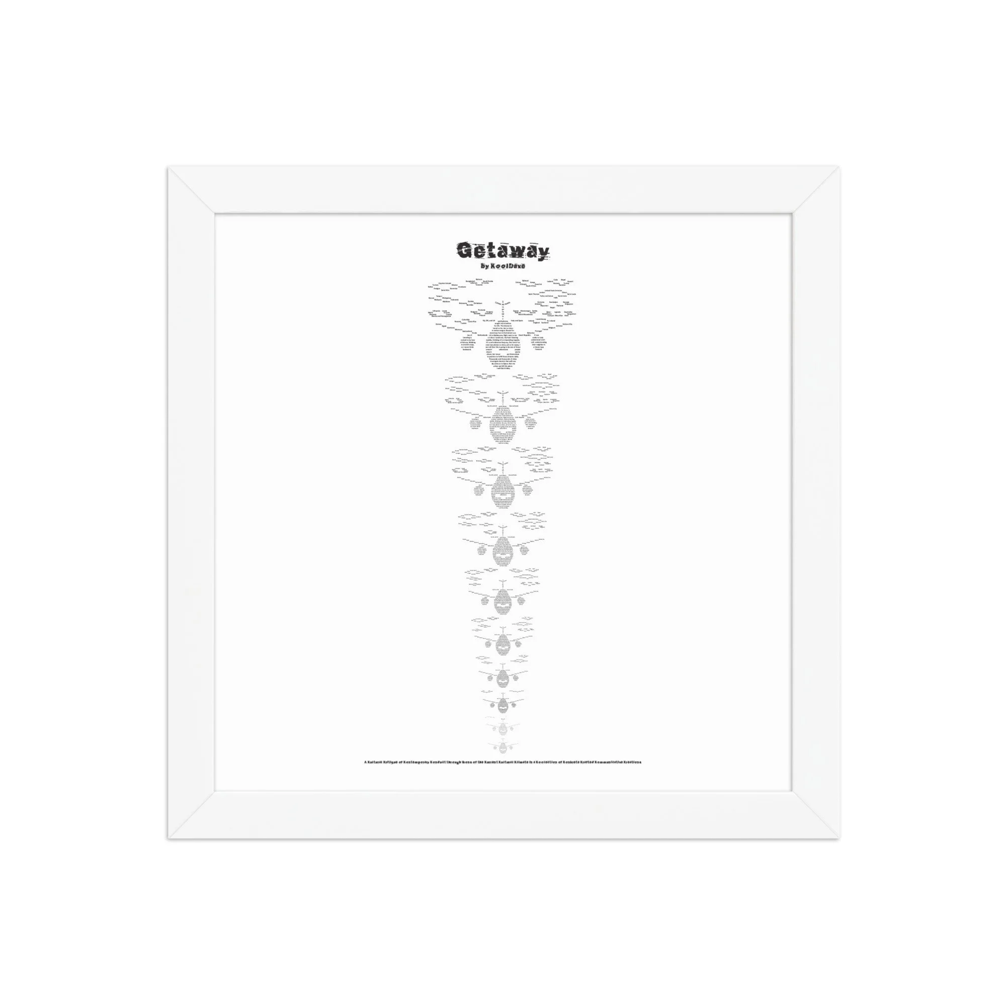 Getaways - Framed - Konkrete Rhymes