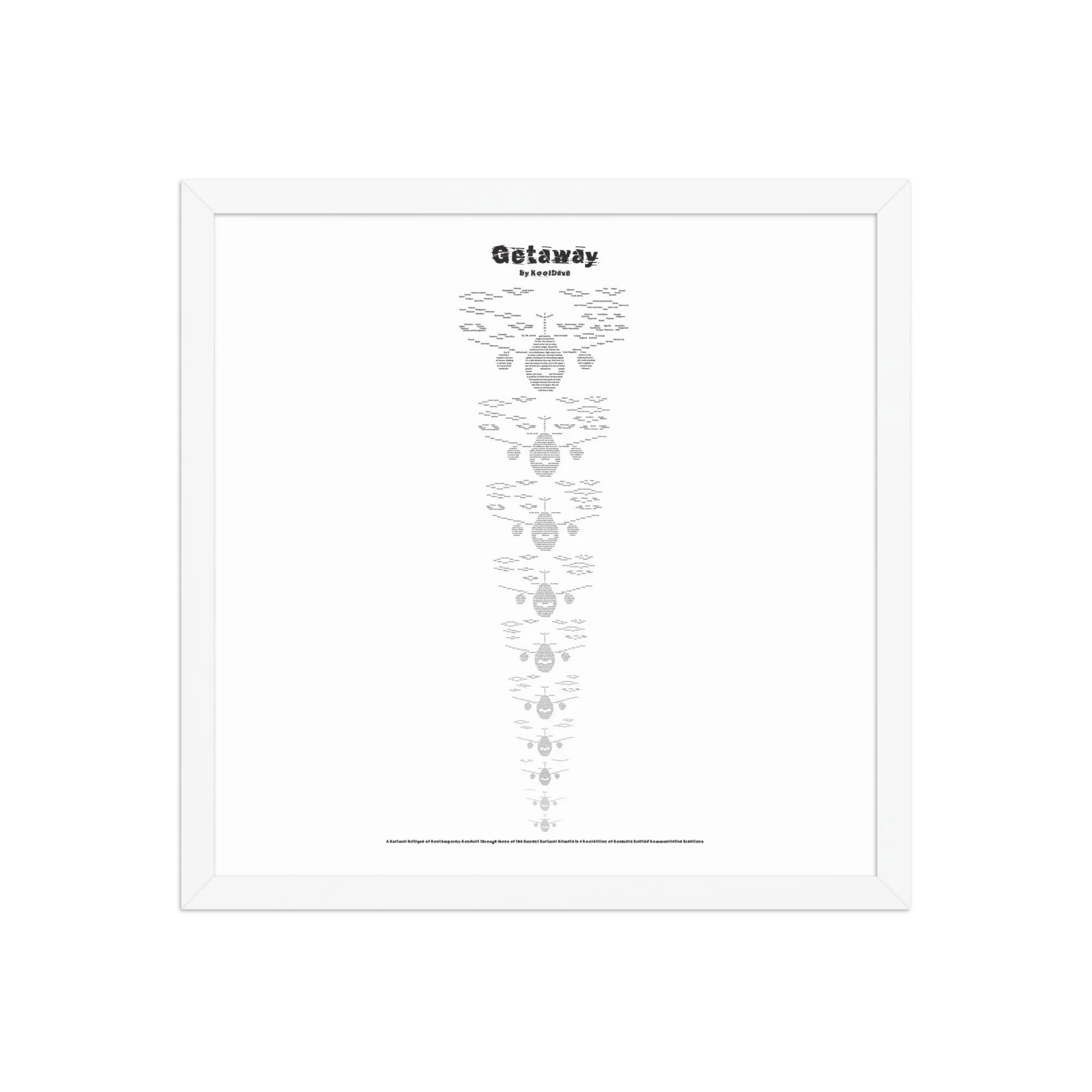 Getaways - Framed - Konkrete Rhymes