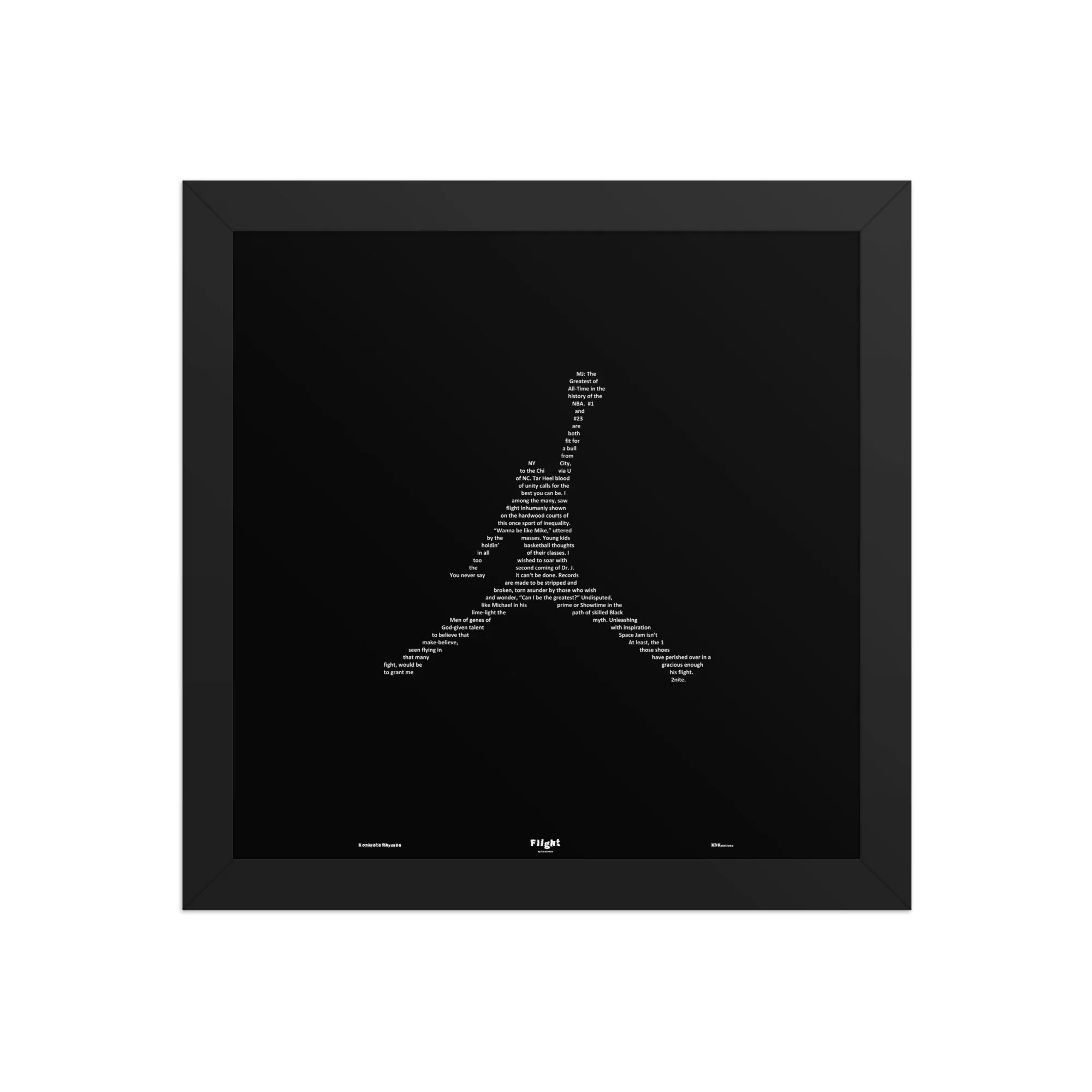 Flight - Blacked - Framed - Konkrete Rhymes