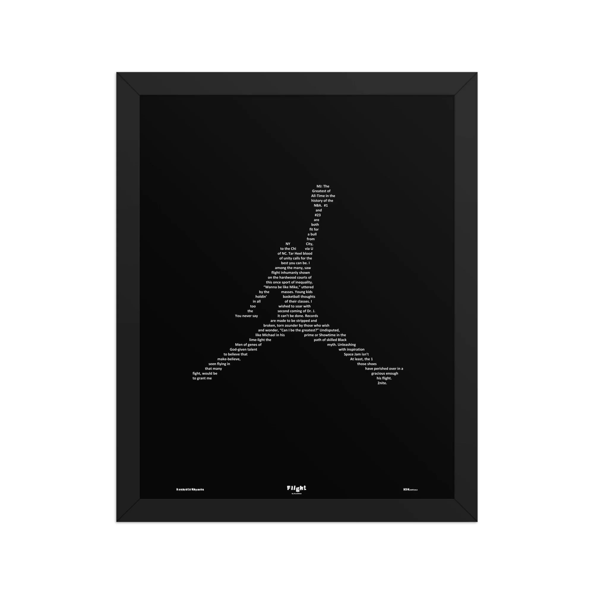 Flight - Blacked - Framed - Konkrete Rhymes