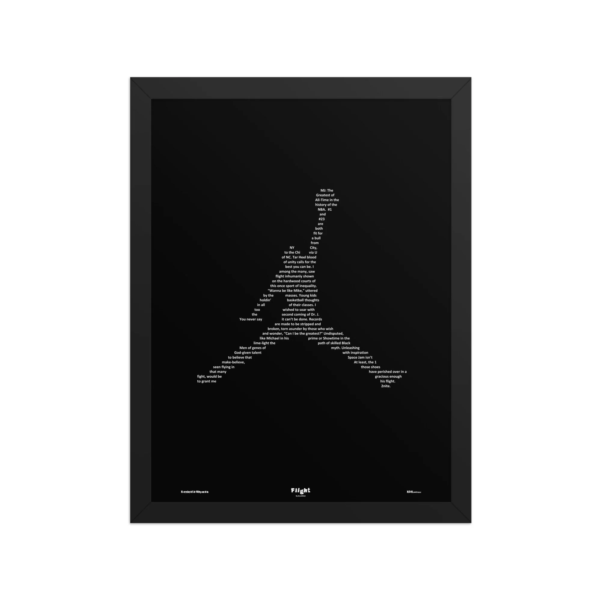 Flight - Blacked - Framed - Konkrete Rhymes