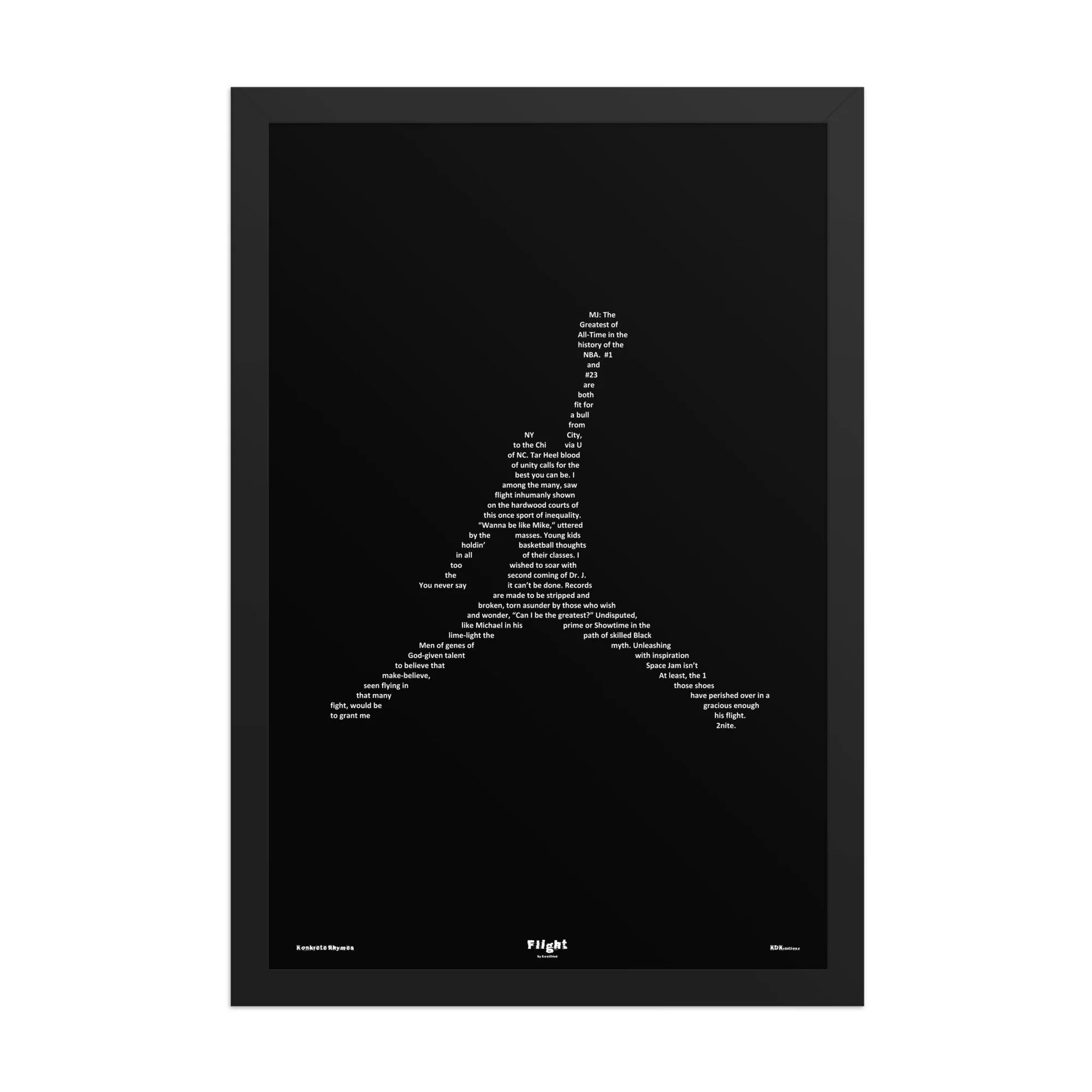 Flight - Blacked - Framed - Konkrete Rhymes