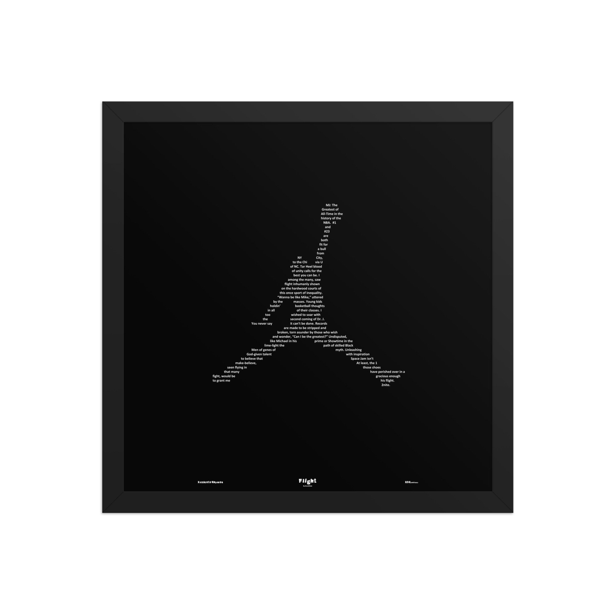 Flight - Blacked - Framed - Konkrete Rhymes