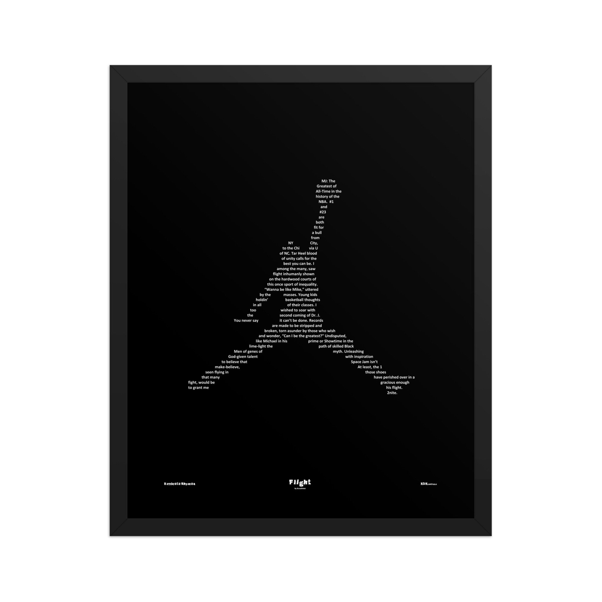 Flight - Blacked - Framed - Konkrete Rhymes