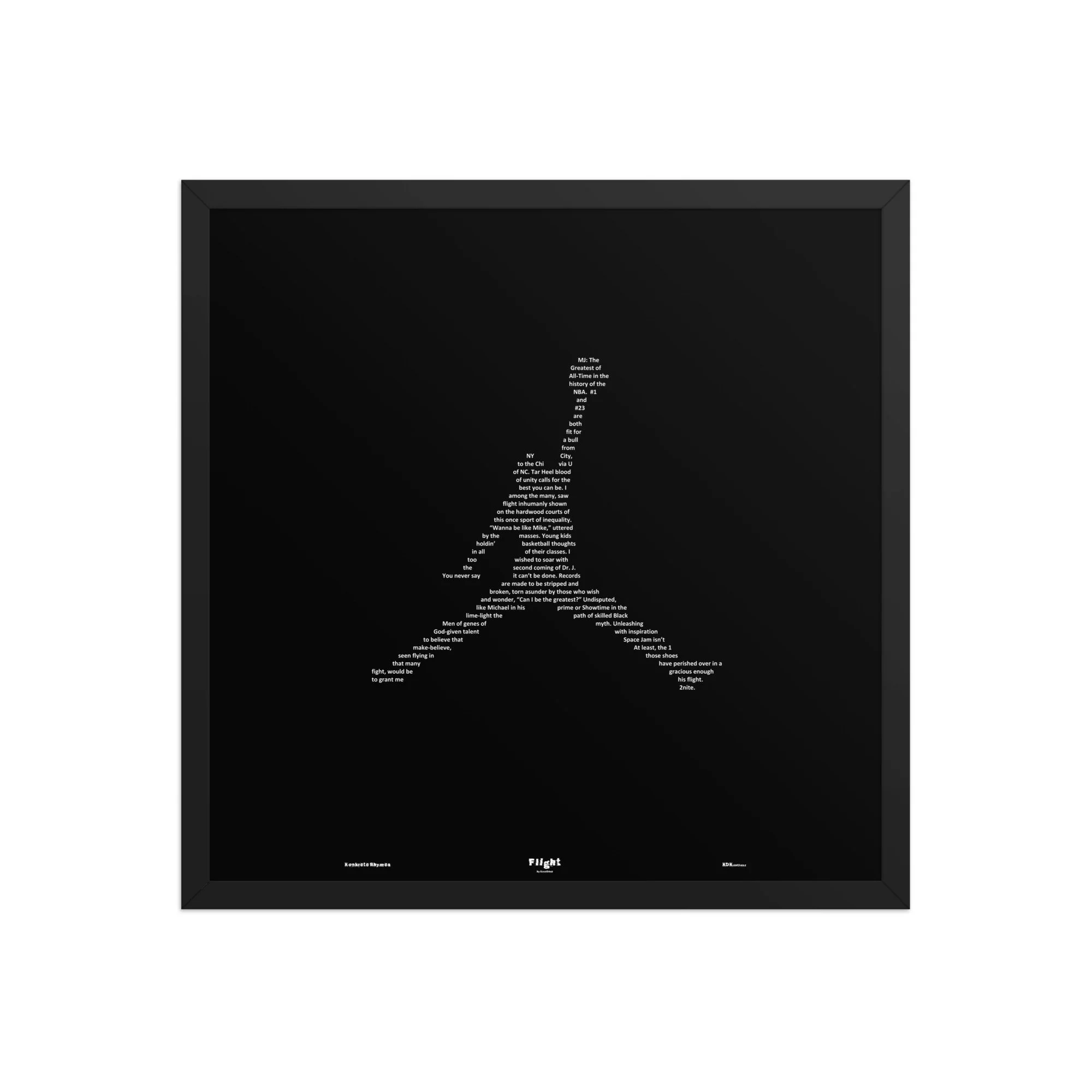 Flight - Blacked - Framed - Konkrete Rhymes
