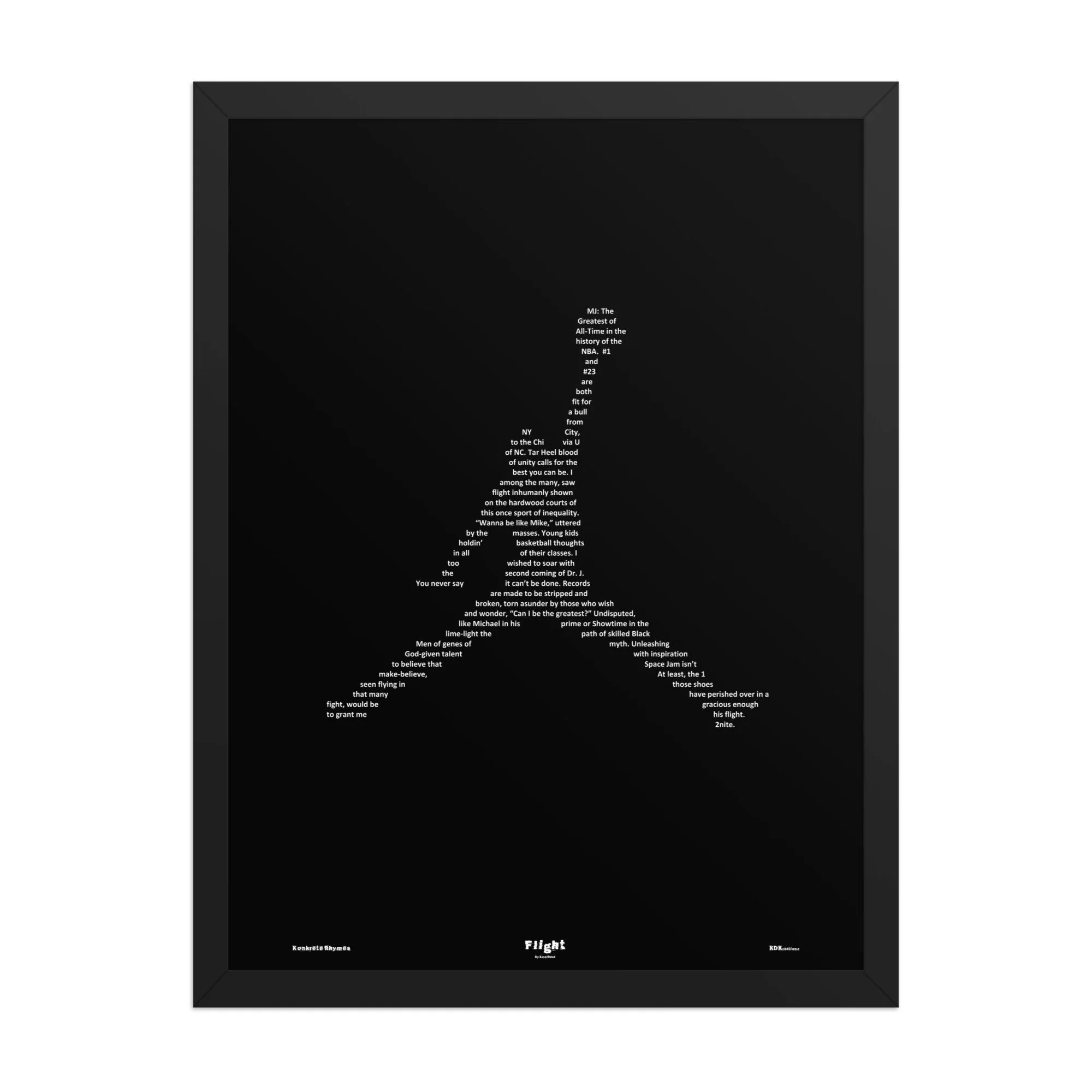 Flight - Blacked - Framed - Konkrete Rhymes