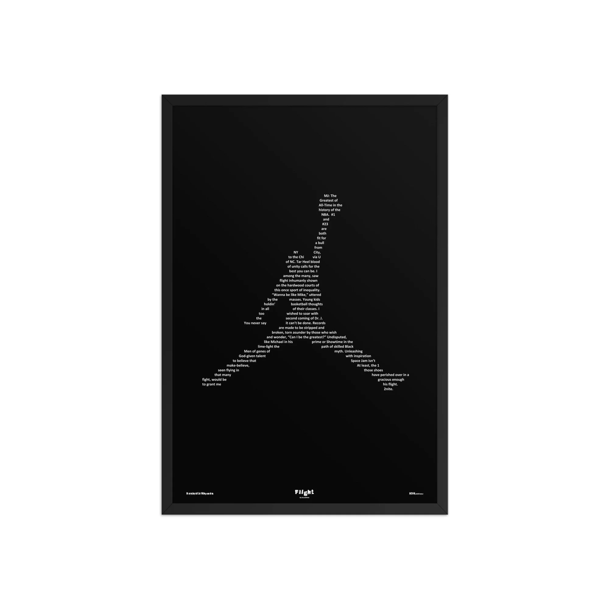 Flight - Blacked - Framed - Konkrete Rhymes