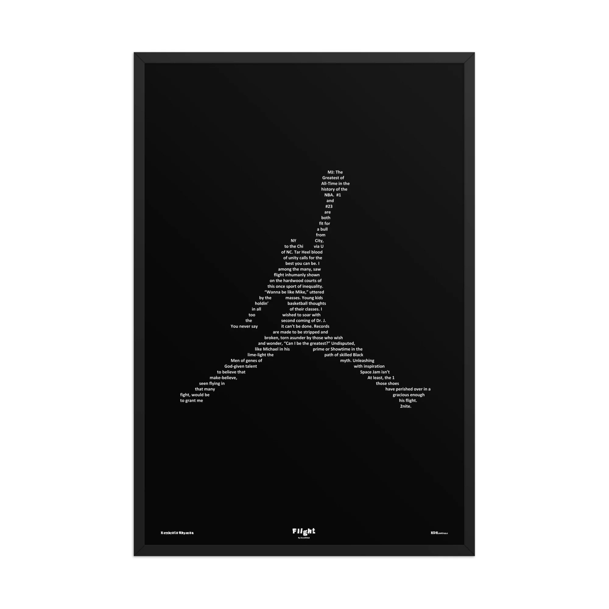 Flight - Blacked - Framed - Konkrete Rhymes