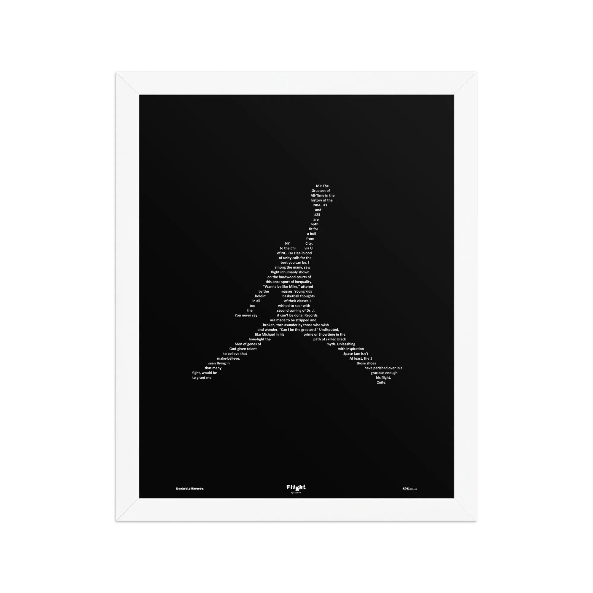 Flight - Blacked - Framed - Konkrete Rhymes