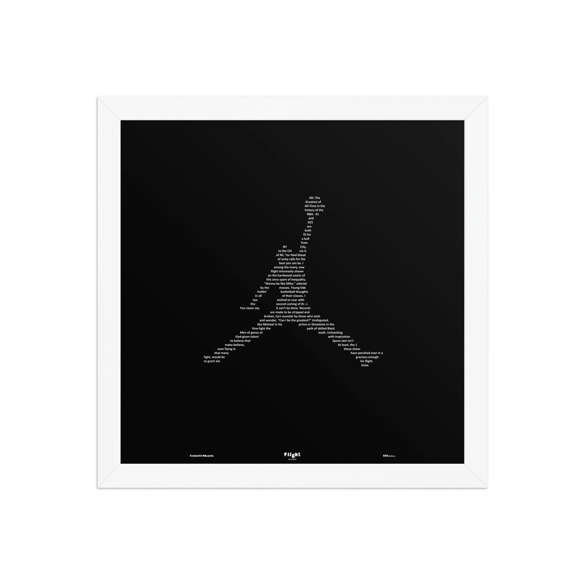 Flight - Blacked - Framed - Konkrete Rhymes