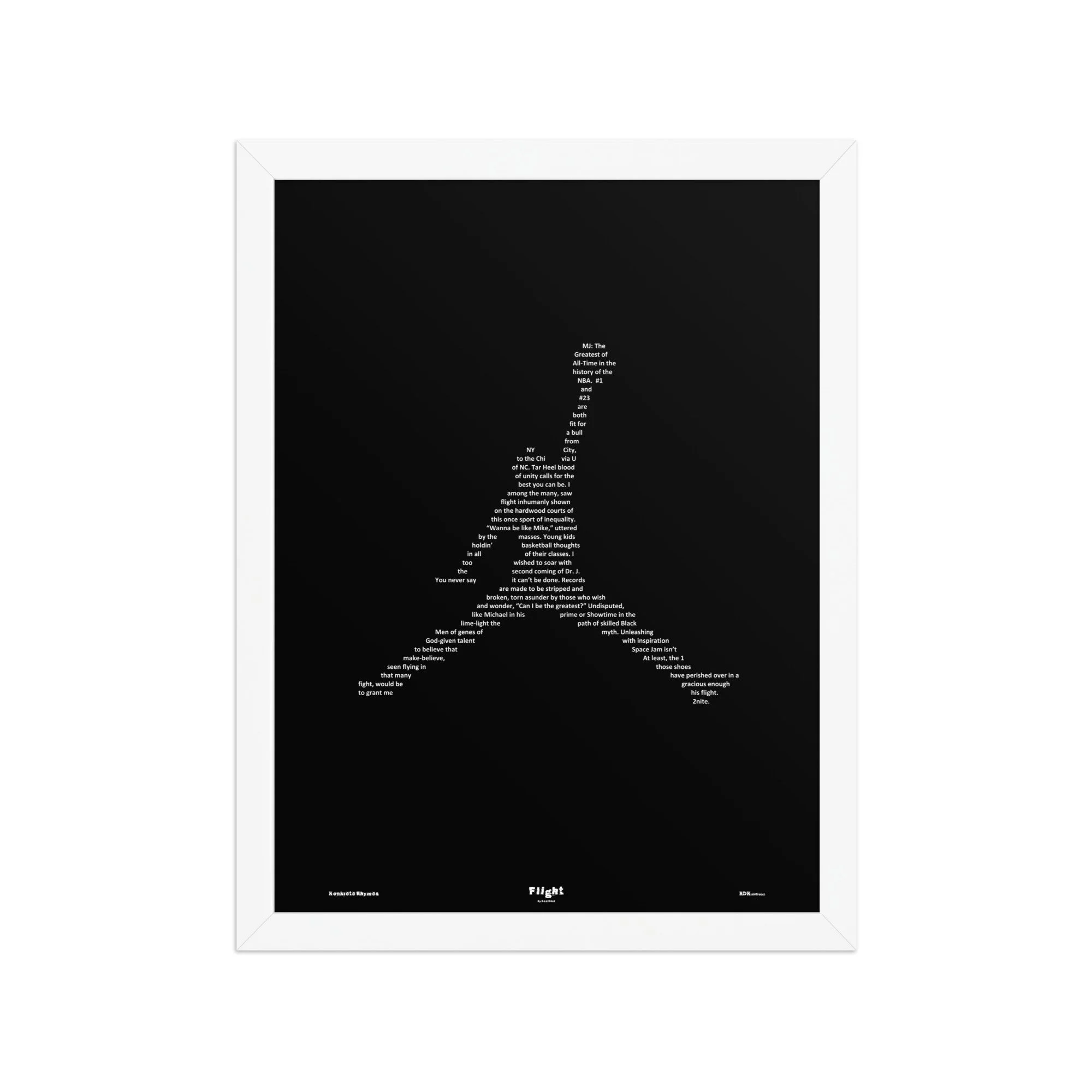 Flight - Blacked - Framed - Konkrete Rhymes