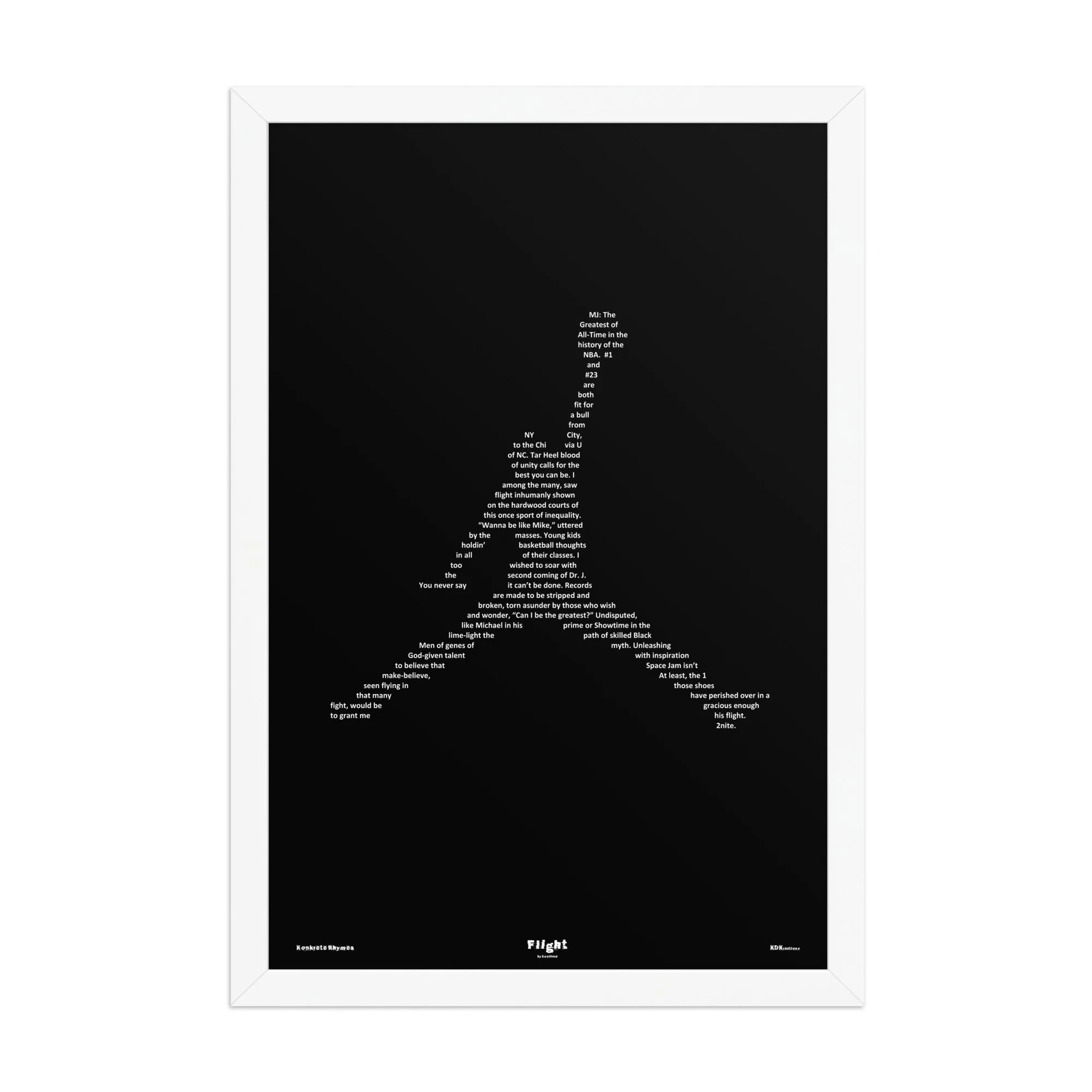 Flight - Blacked - Framed - Konkrete Rhymes