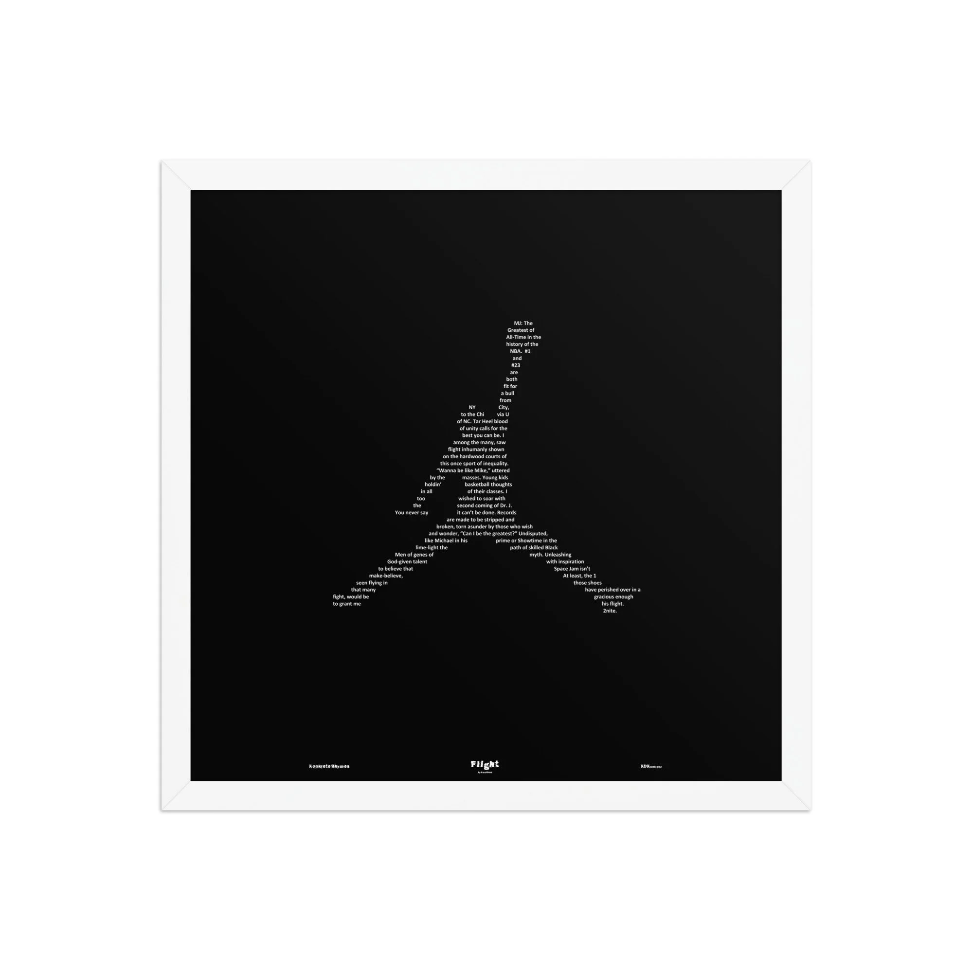 Flight - Blacked - Framed - Konkrete Rhymes
