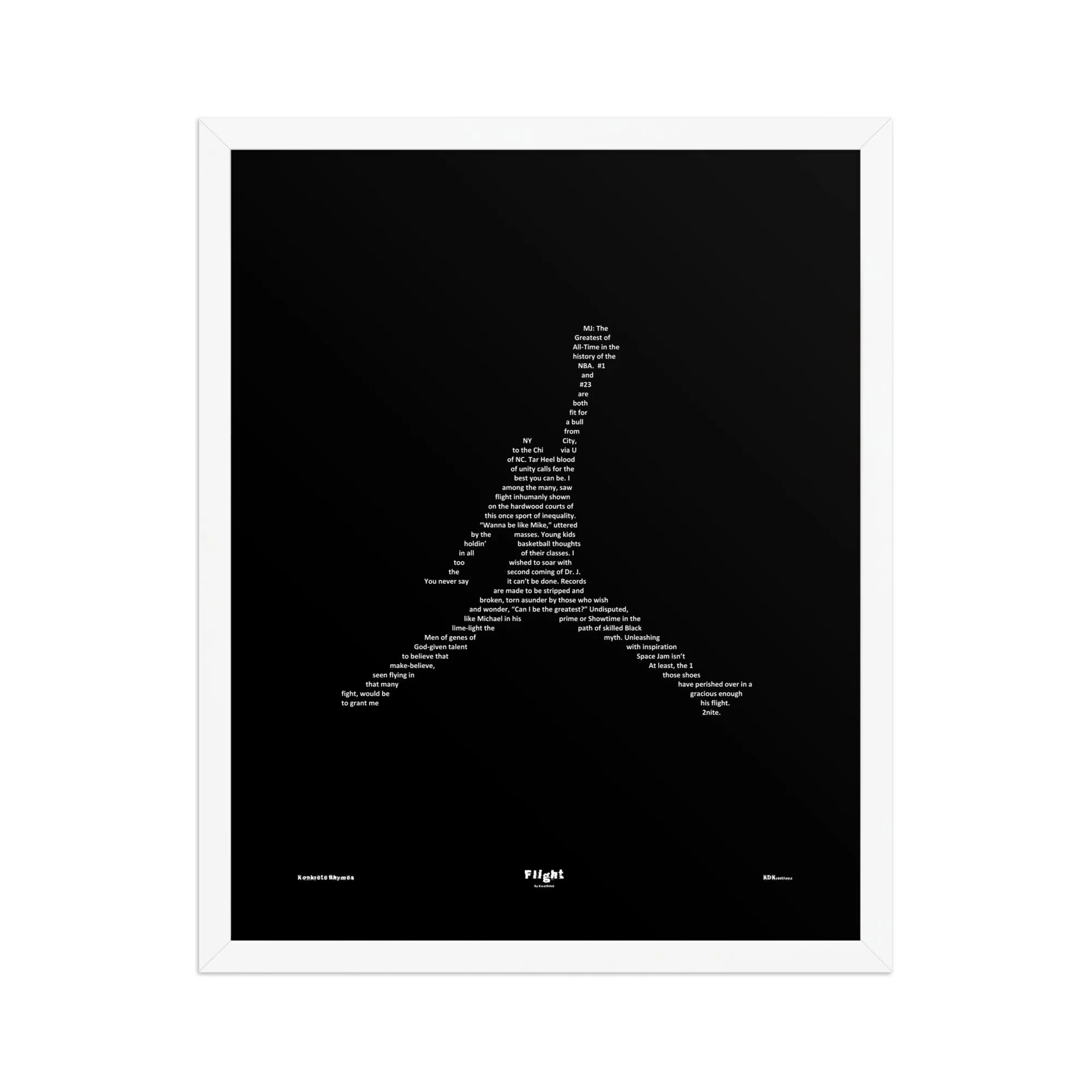 Flight - Blacked - Framed - Konkrete Rhymes