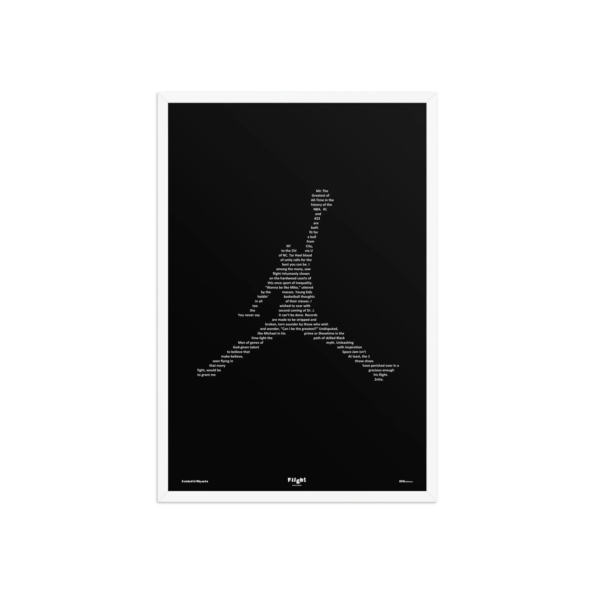 Flight - Blacked - Framed - Konkrete Rhymes