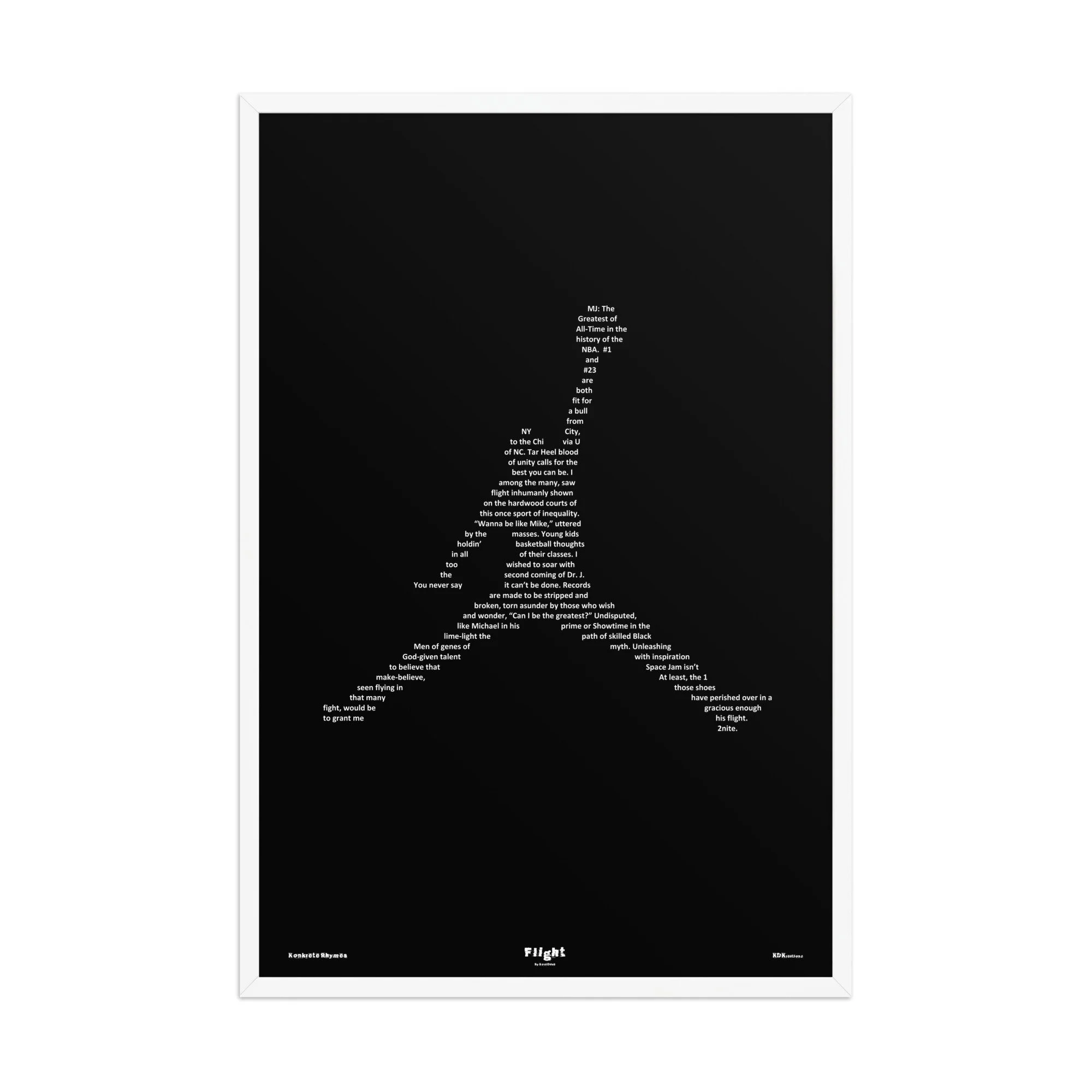 Flight - Blacked - Framed - Konkrete Rhymes