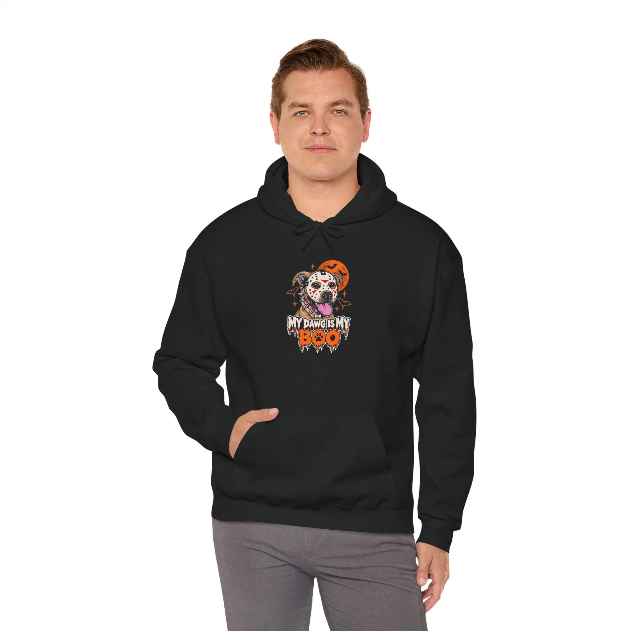 "My Dawg Is My Boo" Mahina Voorhees Halloween Hoodie