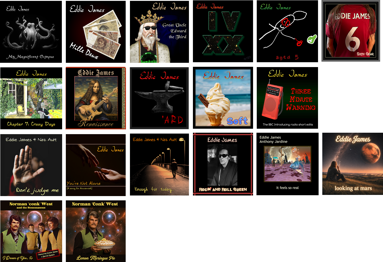 Eddie James album releases