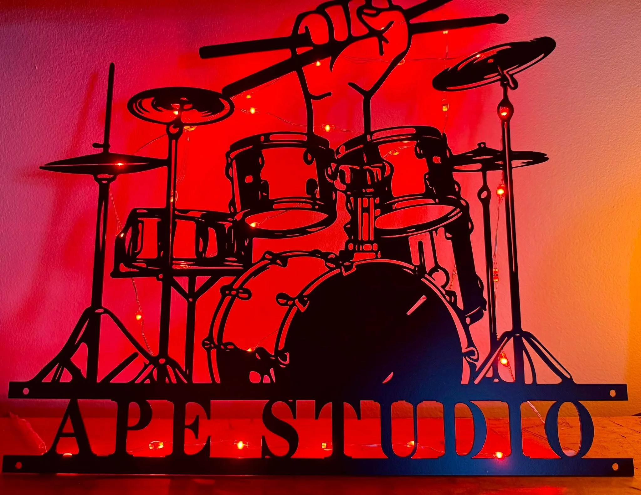 Drum kit light of Ape Studio UK