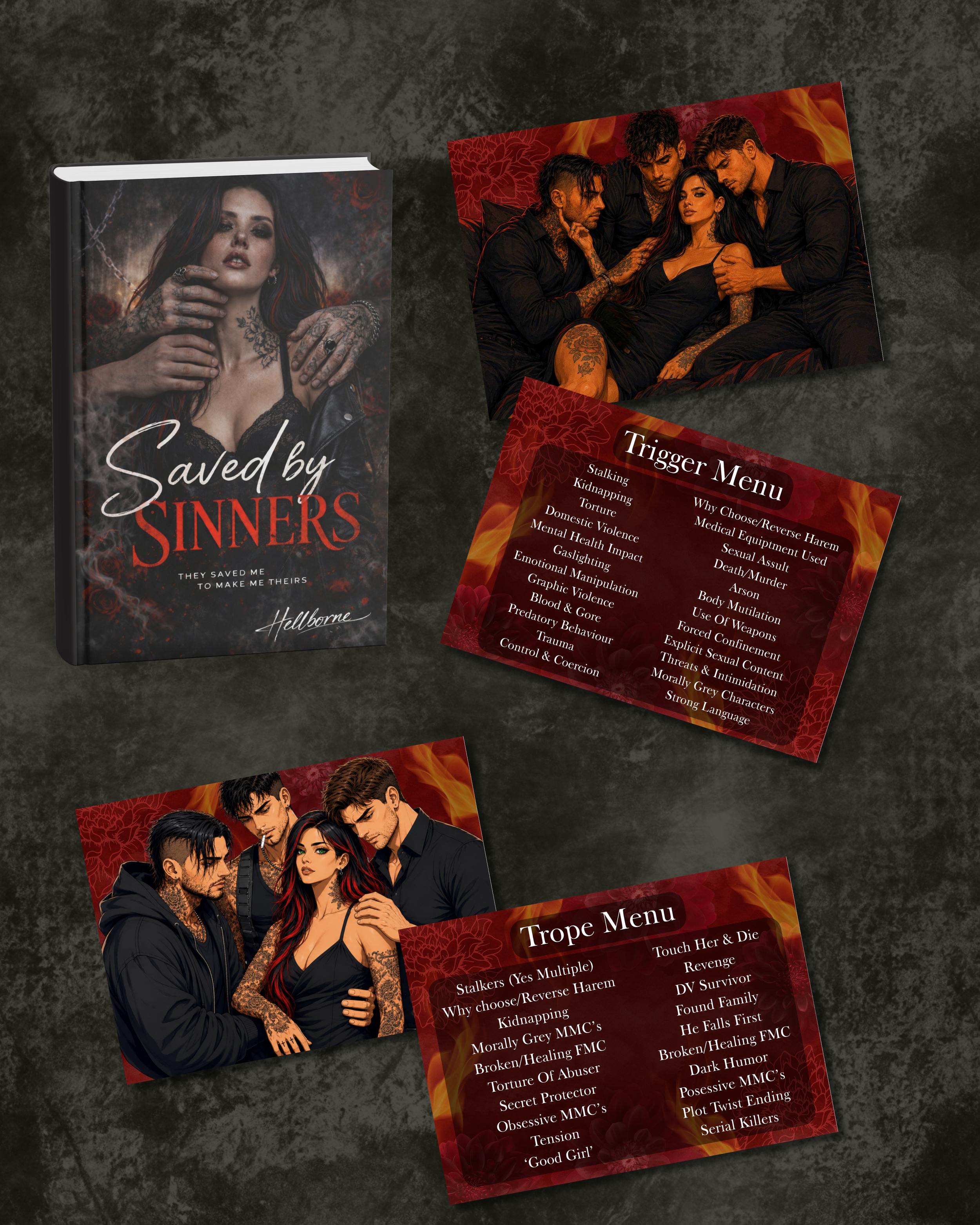 Saved By Sinners & Trope/Trigger Cards