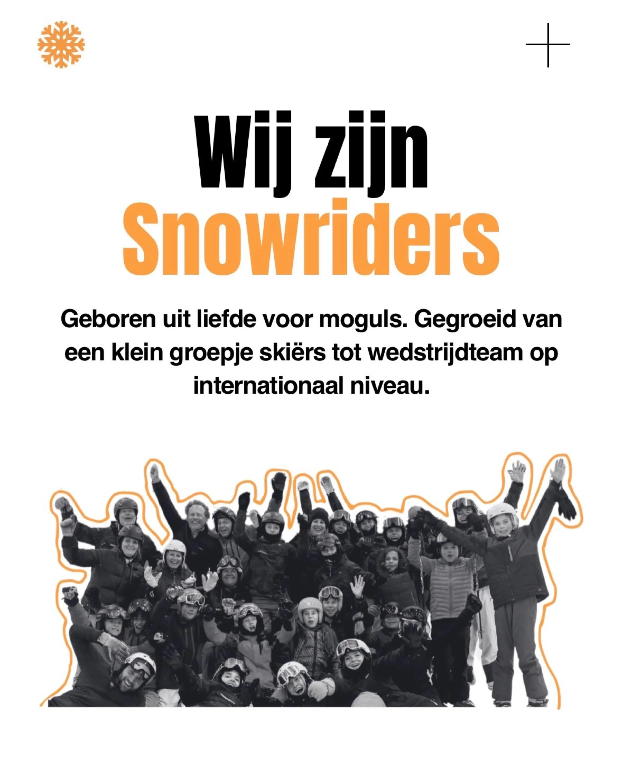 10 jaar Snowriders! 🥳

Dat vieren we met een compleet nieuwe look &eacute;n een gloednieuwe website! 🧡

snowriders.nl