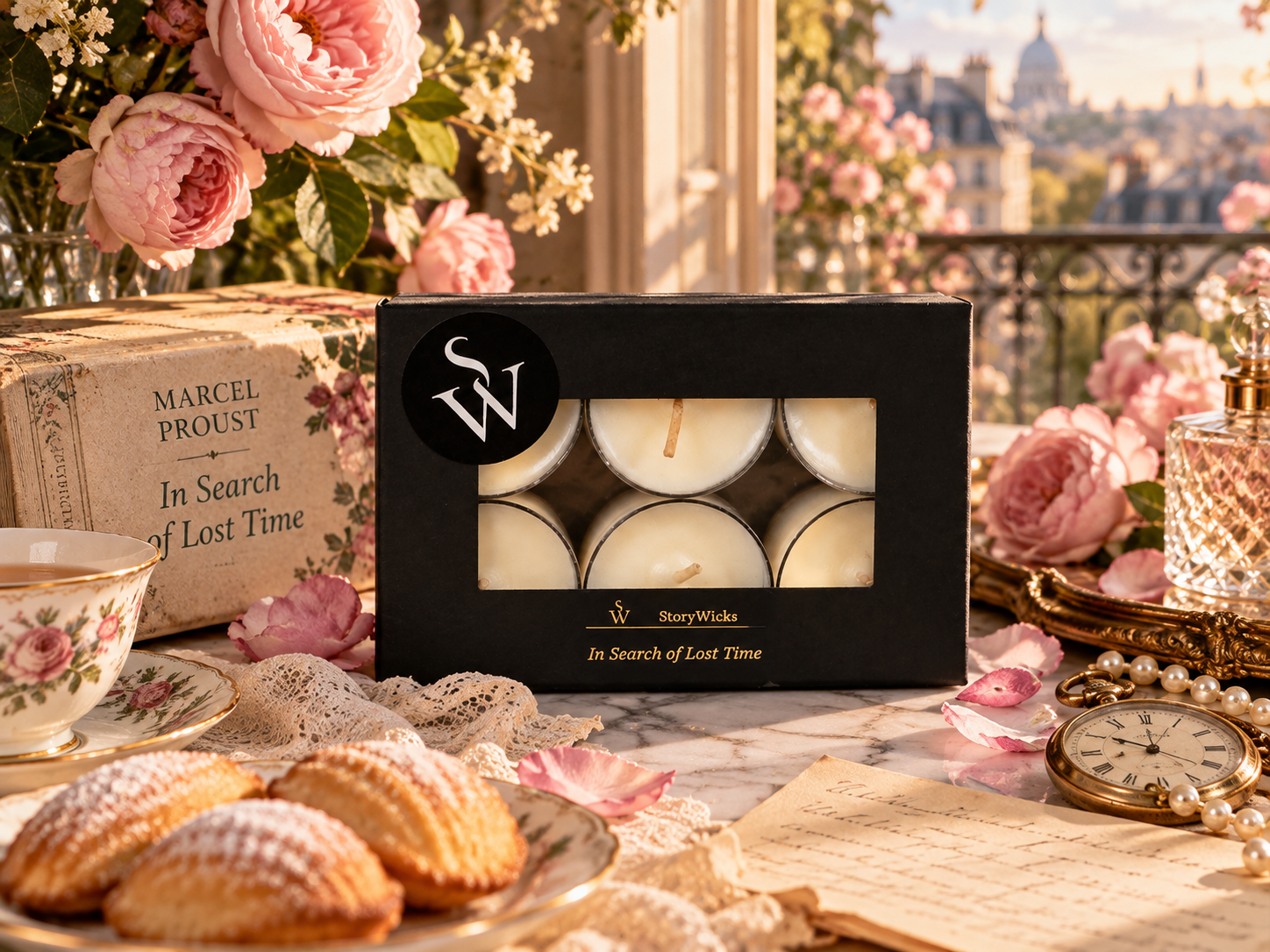Tea Light Literary Collection