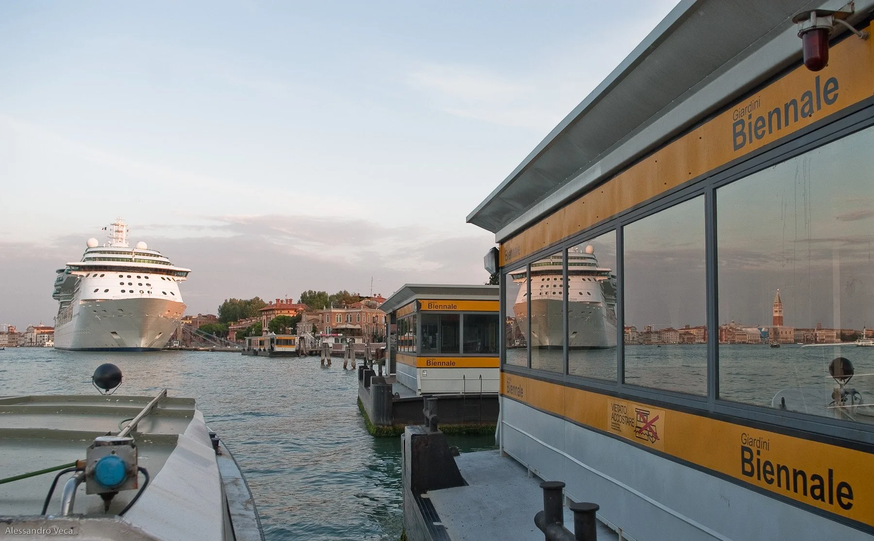 Venezia, Le grandi navi in laguna, fotografia 51 di Alessandro Veca