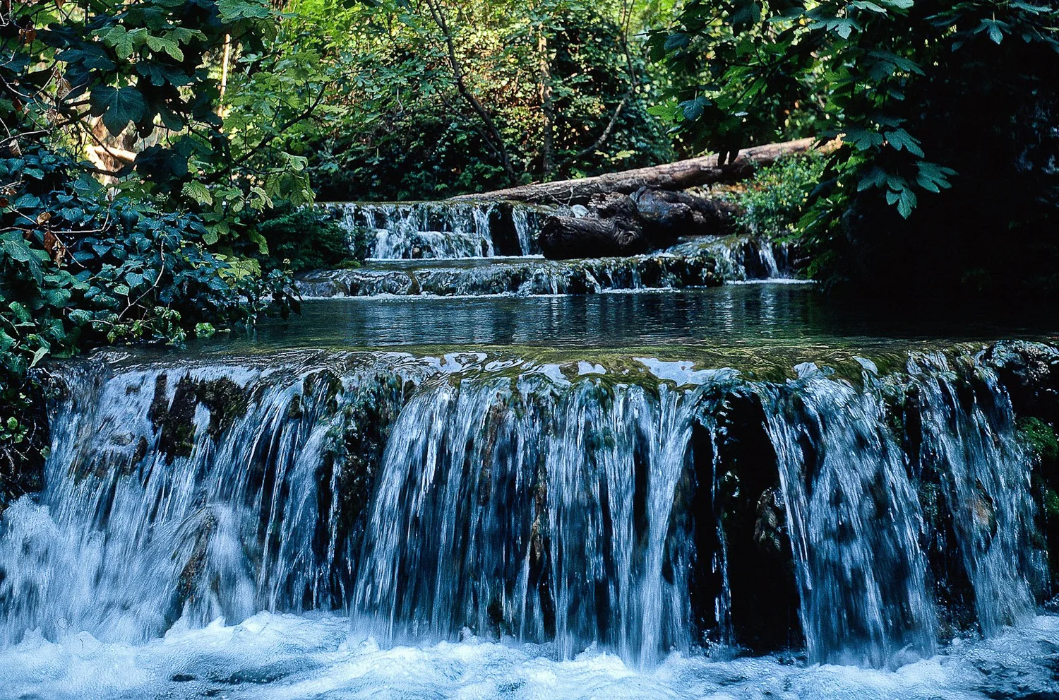 Cascata nell’Oasi di Pantalica, Monti Iblei