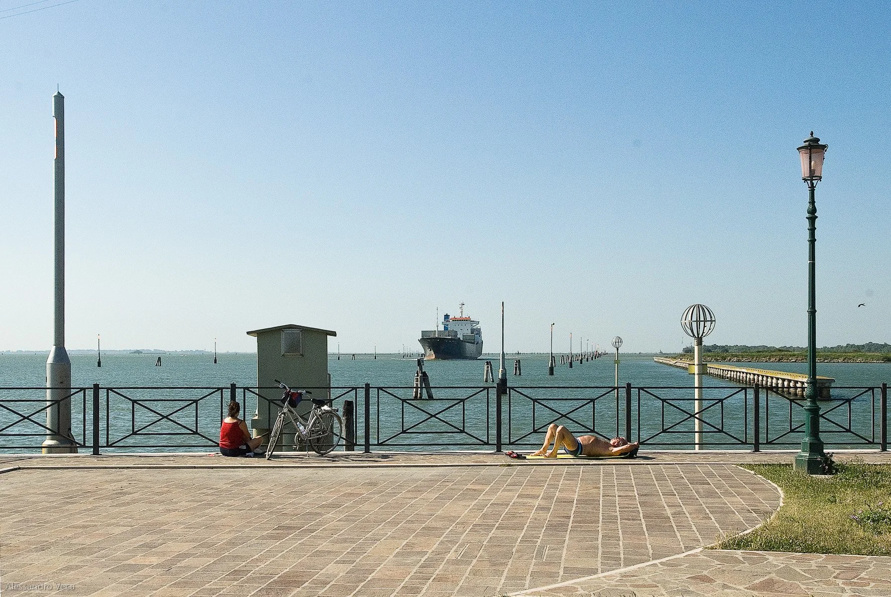 Venezia, Le grandi navi in laguna, fotografia 32 di Alessandro Veca