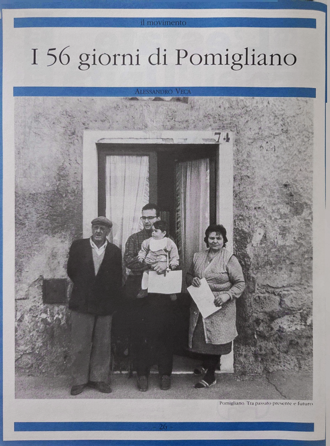 I 56 giorni di Pomigliano di Alessandro Veca, Fuorilinea 1993 — pagina 26