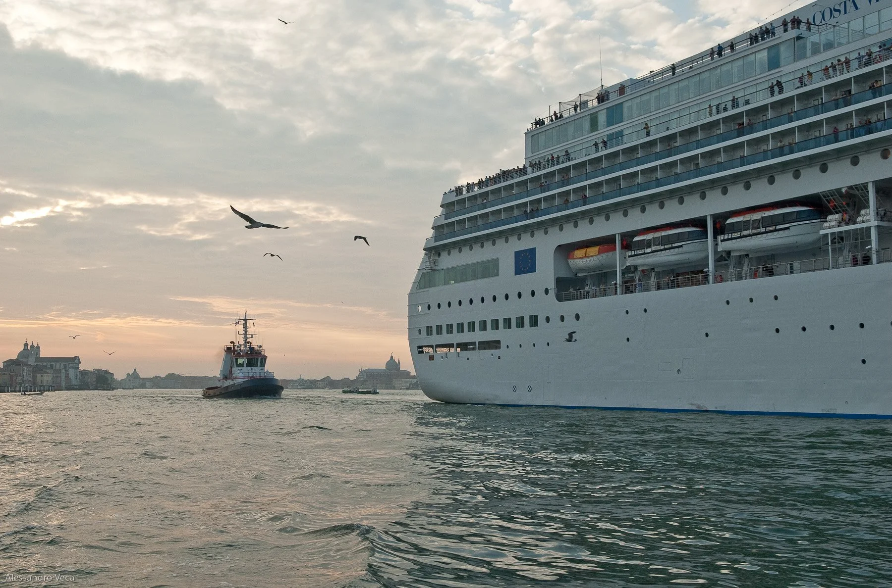 Venezia, Le grandi navi in laguna, fotografia 49 di Alessandro Veca