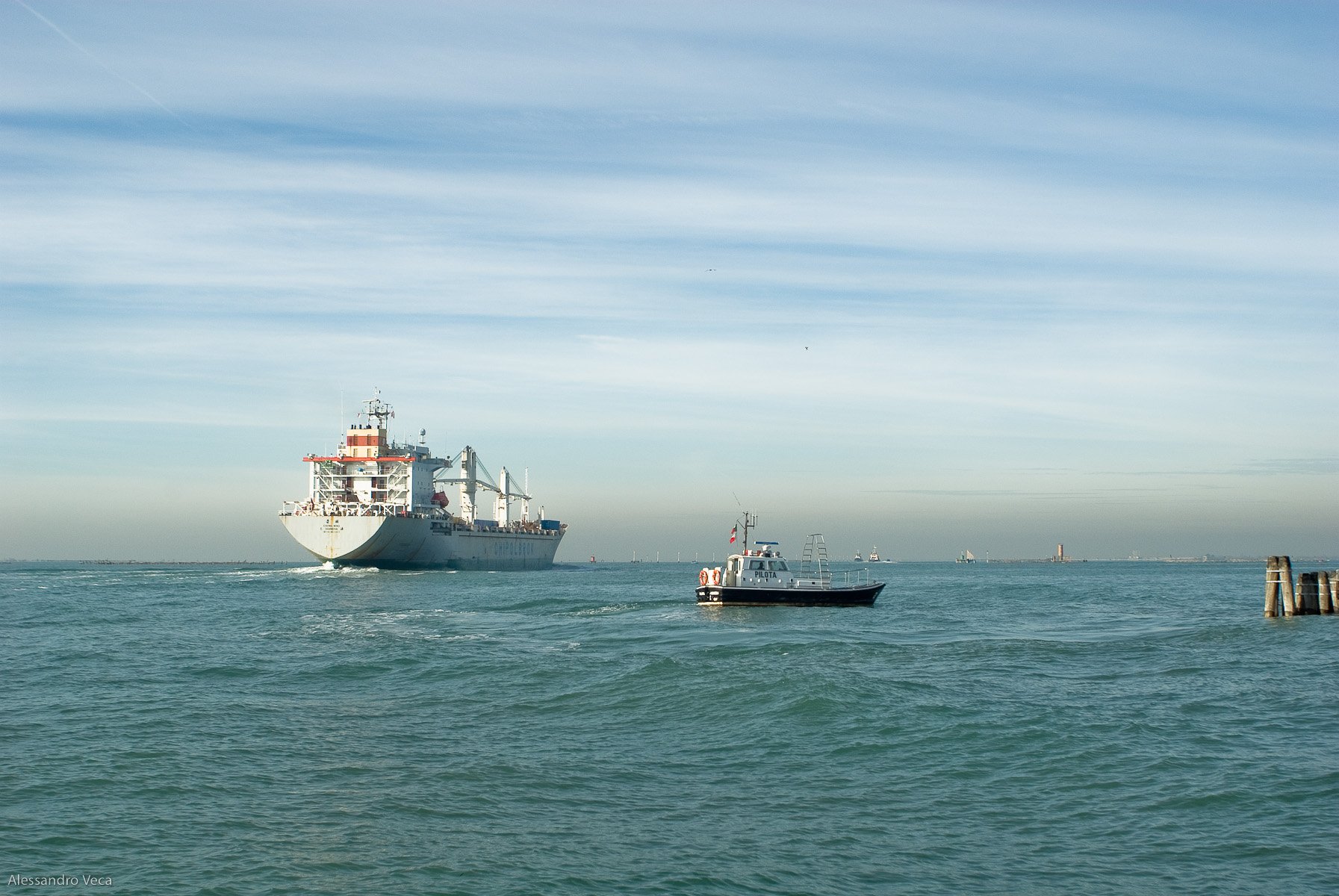 Venezia, Le grandi navi in laguna, fotografia 14 di Alessandro Veca