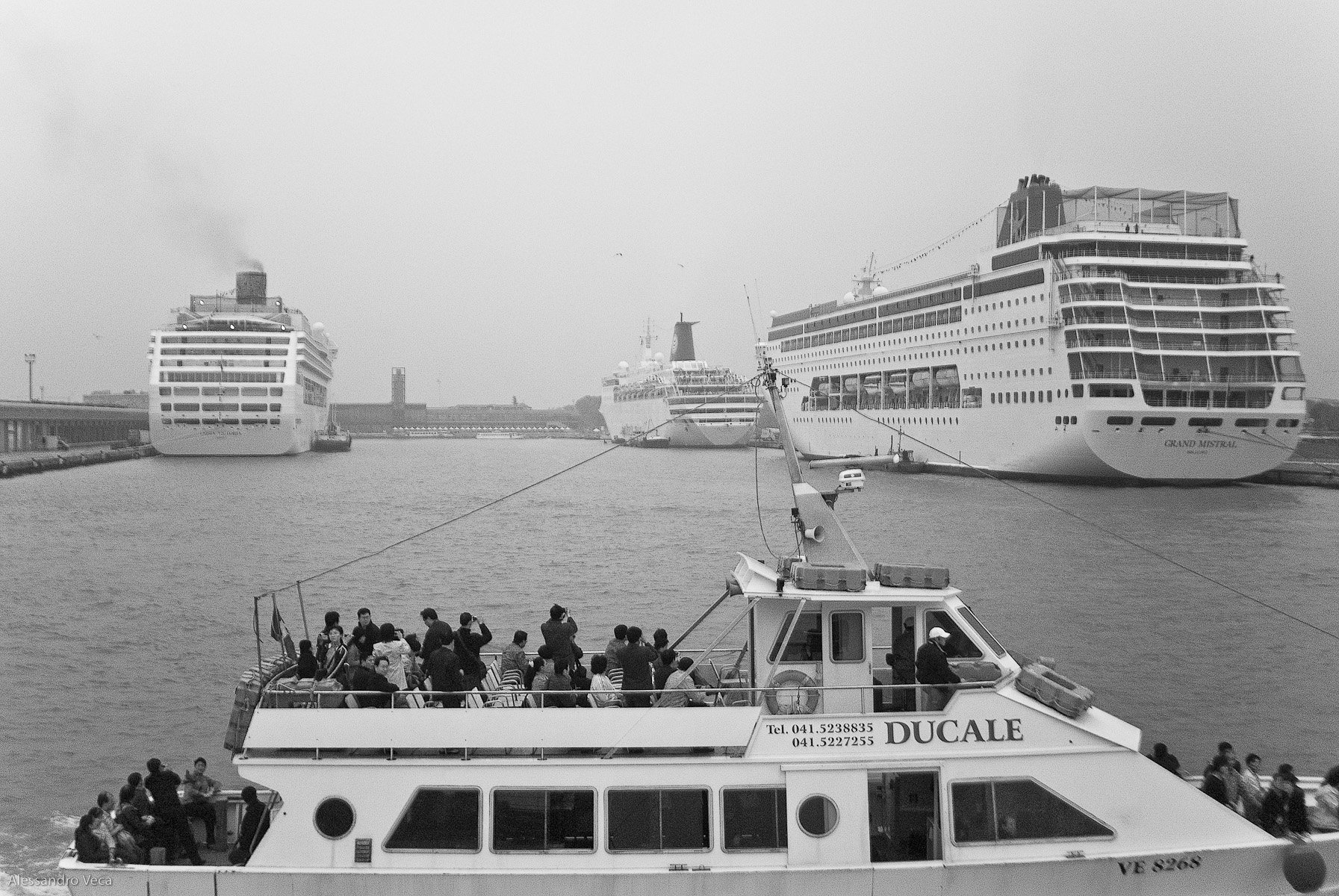 Venezia, Le grandi navi in laguna, fotografia 09 di Alessandro Veca