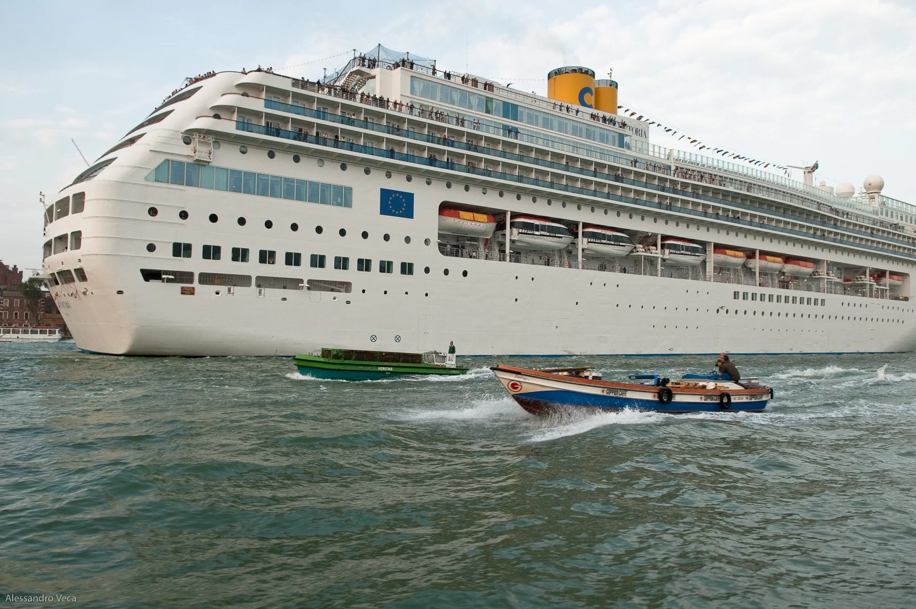 Venezia, Le grandi navi in laguna, fotografia 47 di Alessandro Veca