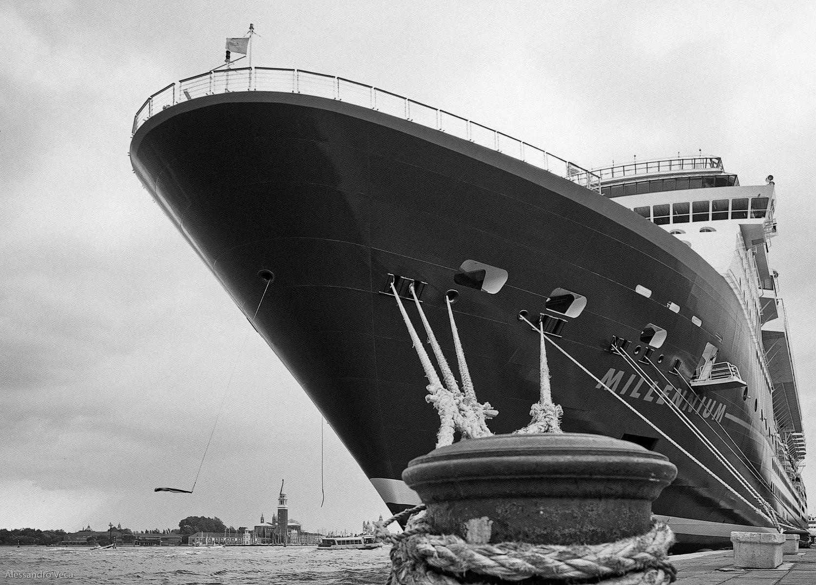Venezia, Le grandi navi in laguna, fotografia 04 di Alessandro Veca