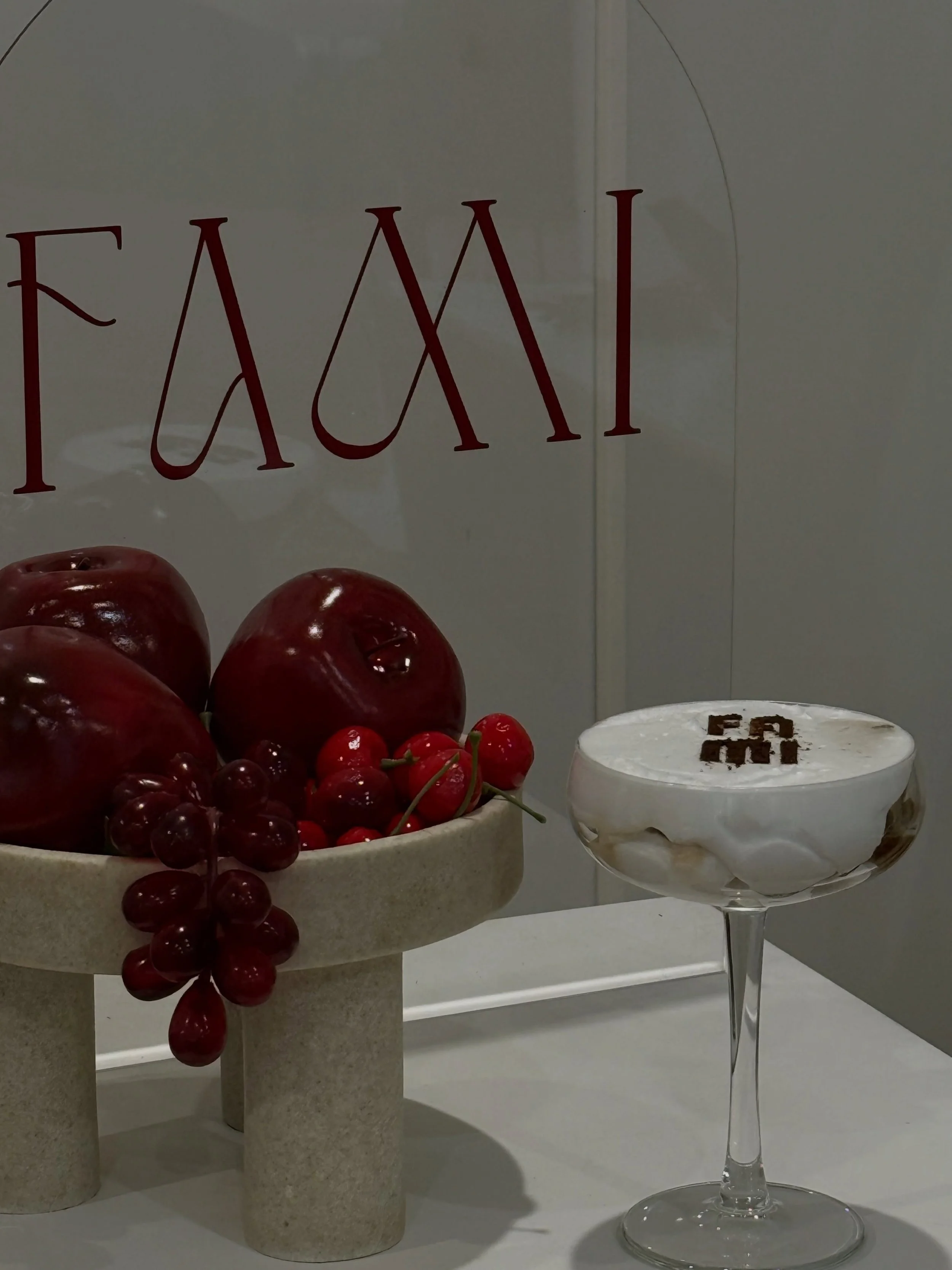 dessert, but make it part of the decor 🍒

custom dessert displays &amp; tiramisu stencils made to match your event, down to the smallest details 🤍

#FAMIEvents #AdelaideEvents #AdelaideEventStyling #AdelaideCatering #AdelaideWeddings