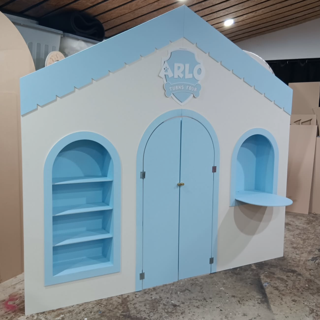Playhouse Backdrop