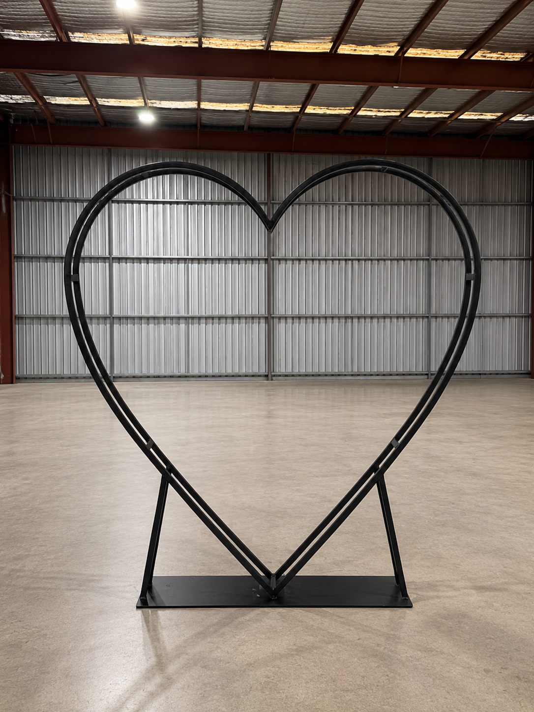 Love Heart Wire Backdrop