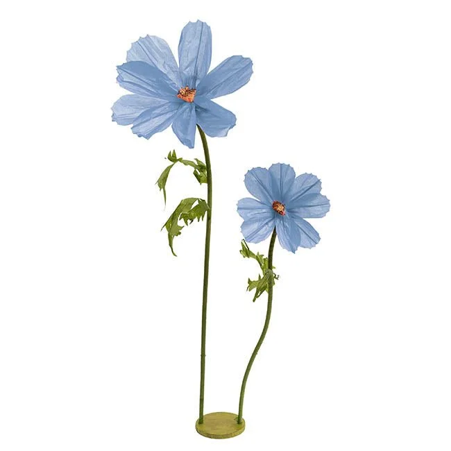 Blue Cosmo Flower (12 Available)