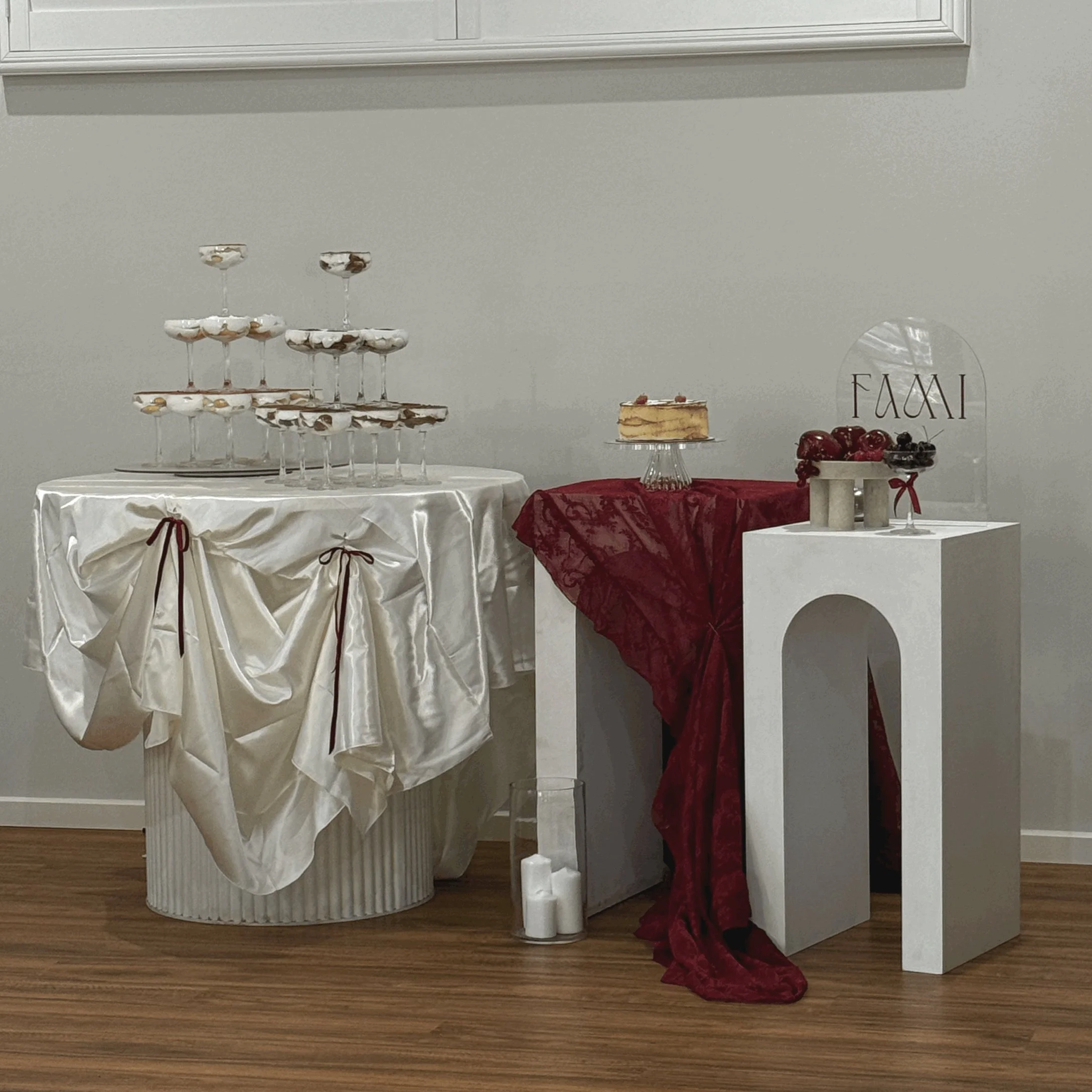 Arched Display Plinths