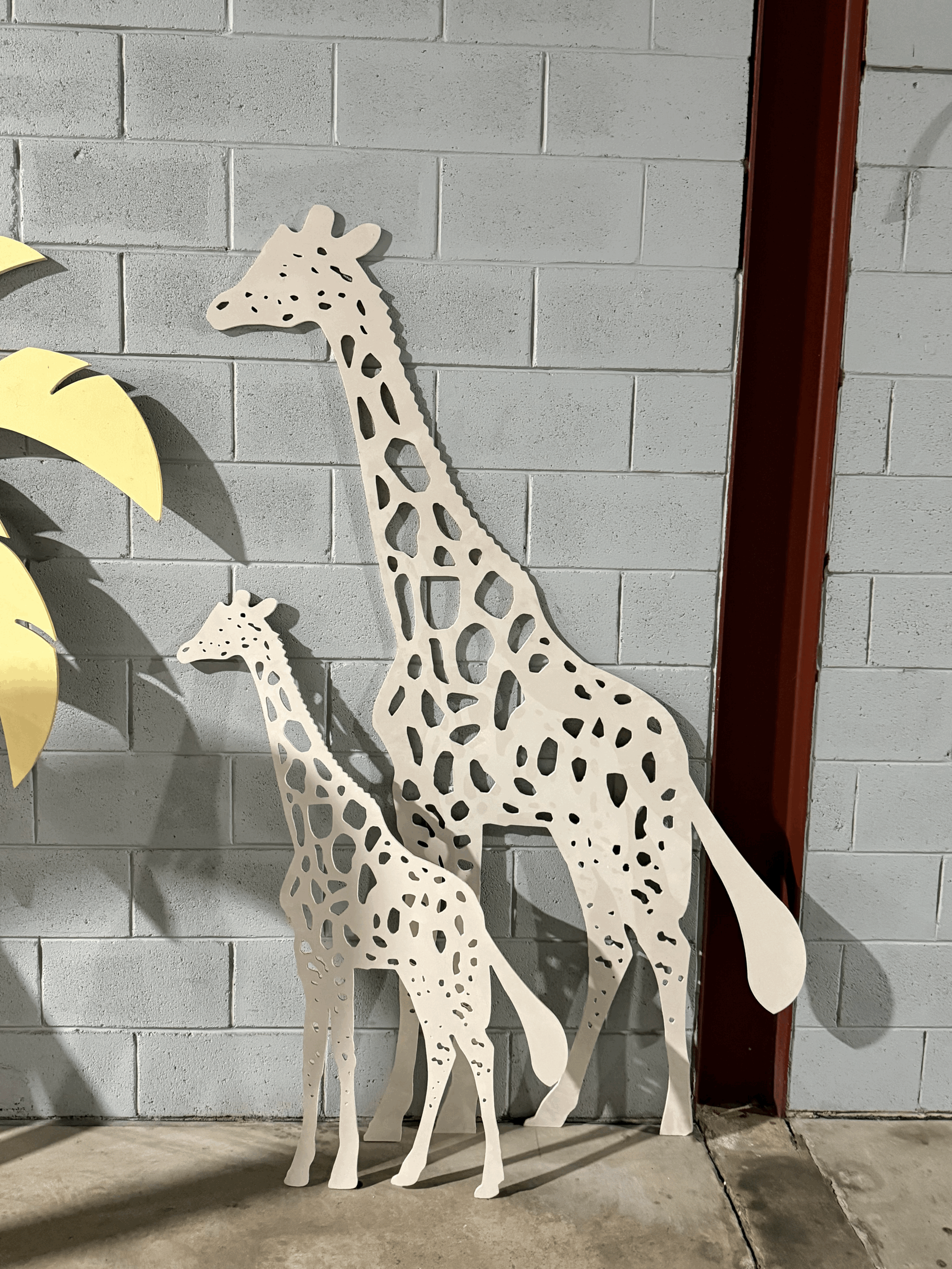 Giraffe Wood Cut Out