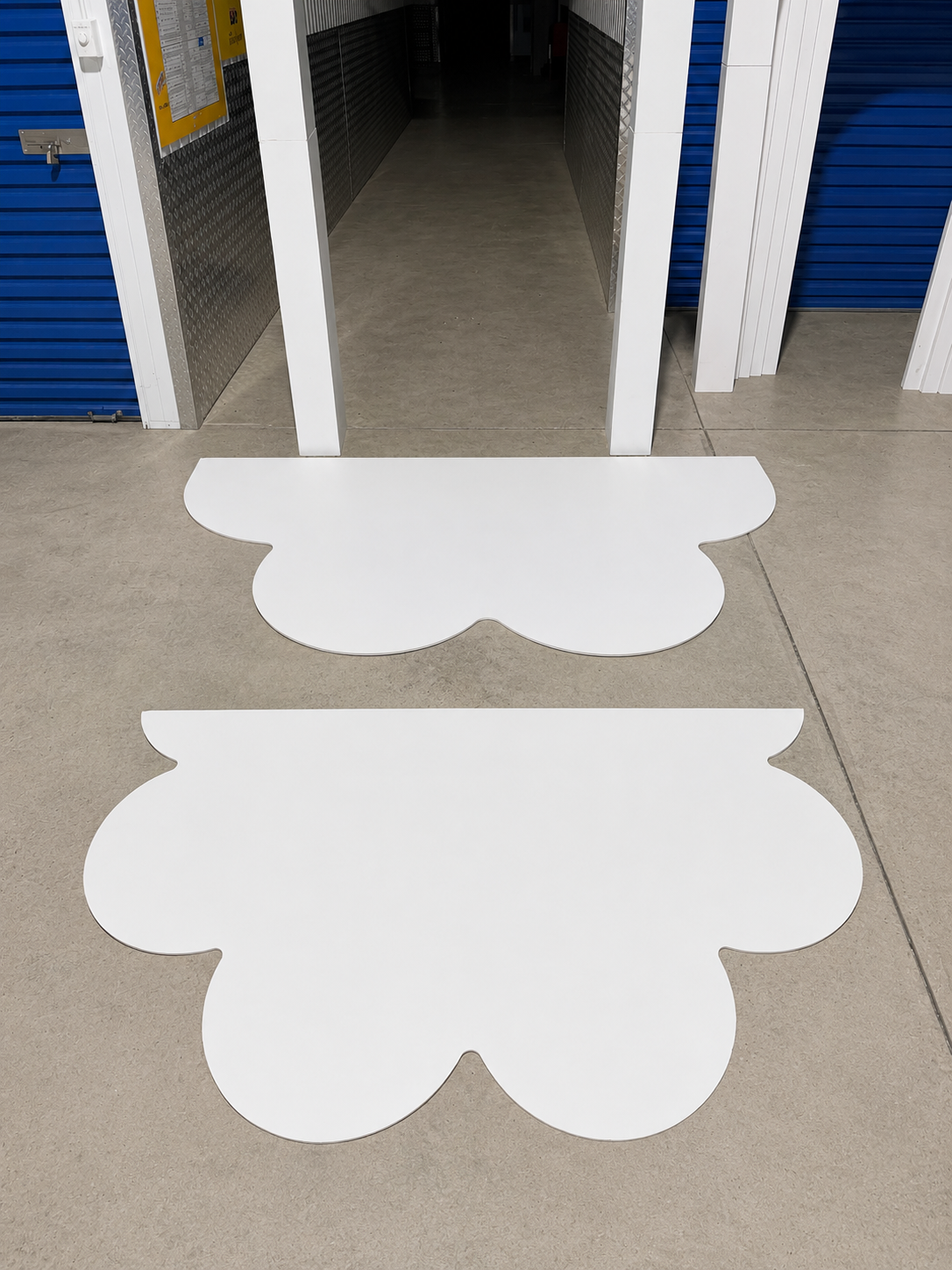 White Flower Mat (Large)