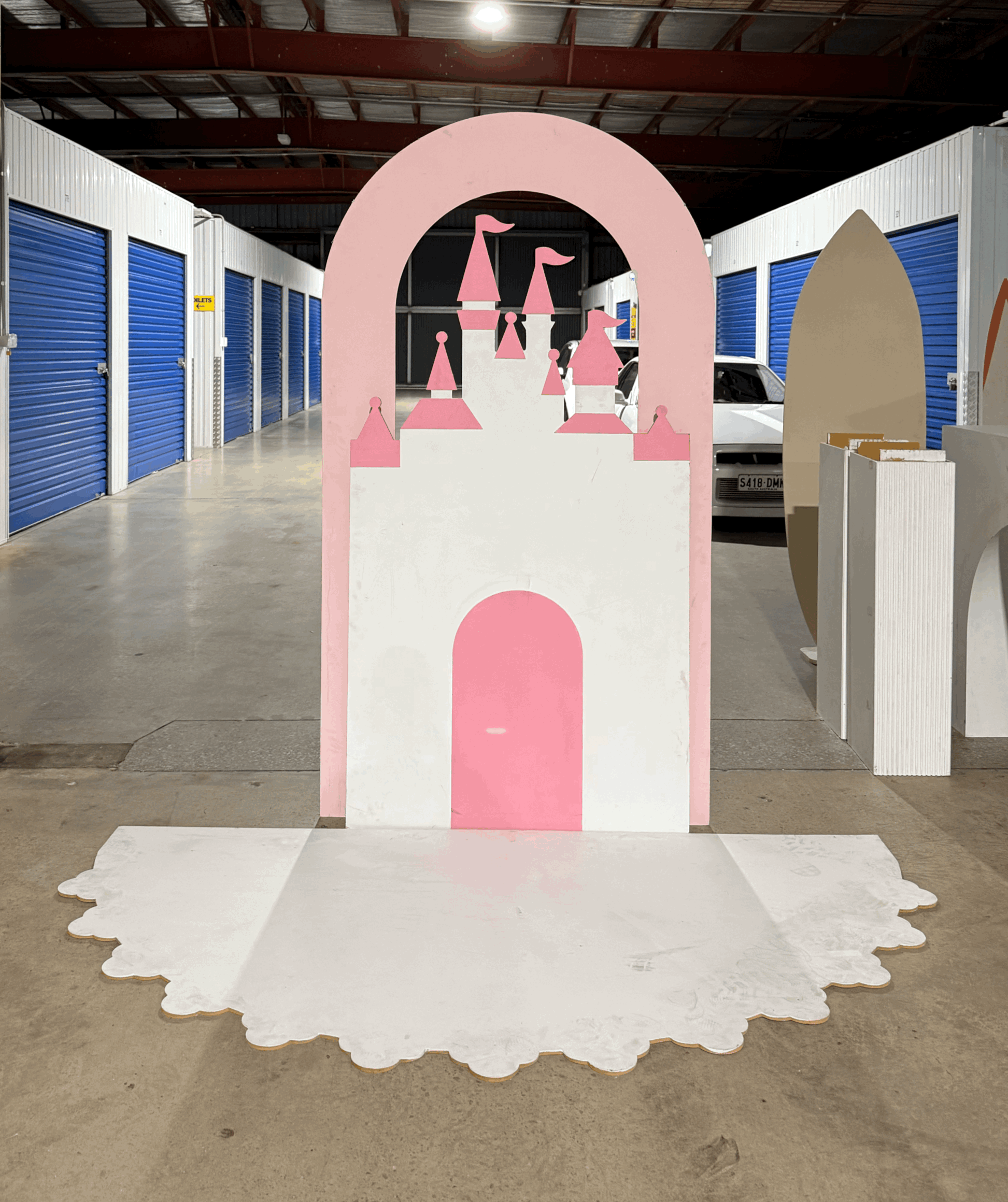 Princess Castle Backdrop